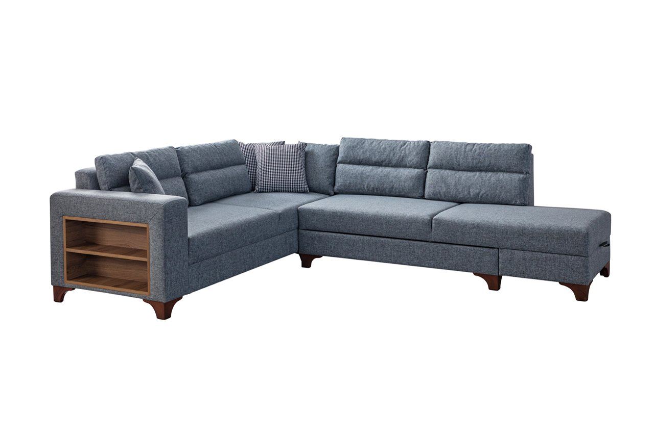 Kulmavuodesohva Valento Furniture Tloft, vasen, 230x285cm