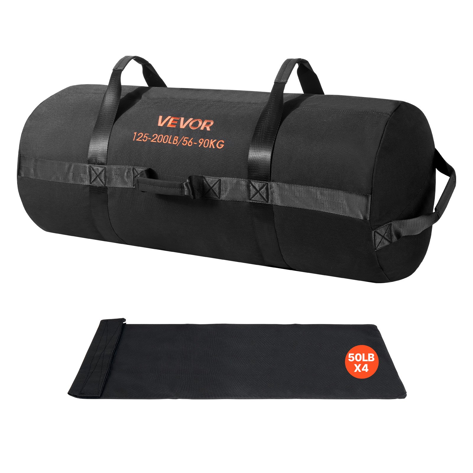 Kuntoilusäkki North Craft SX-SS-003, 56-90kg, Musta