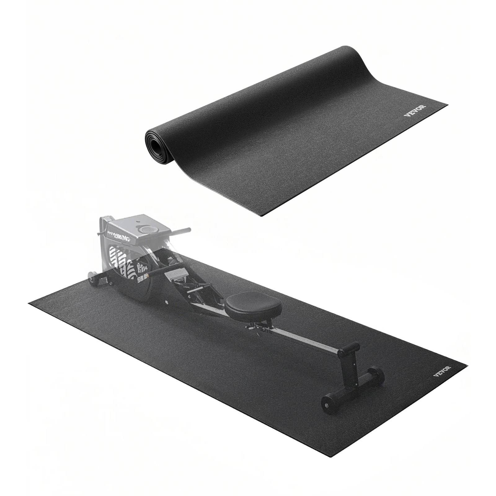 Kuntosalimatto North Craft, 760x1525mm, 6mm, musta