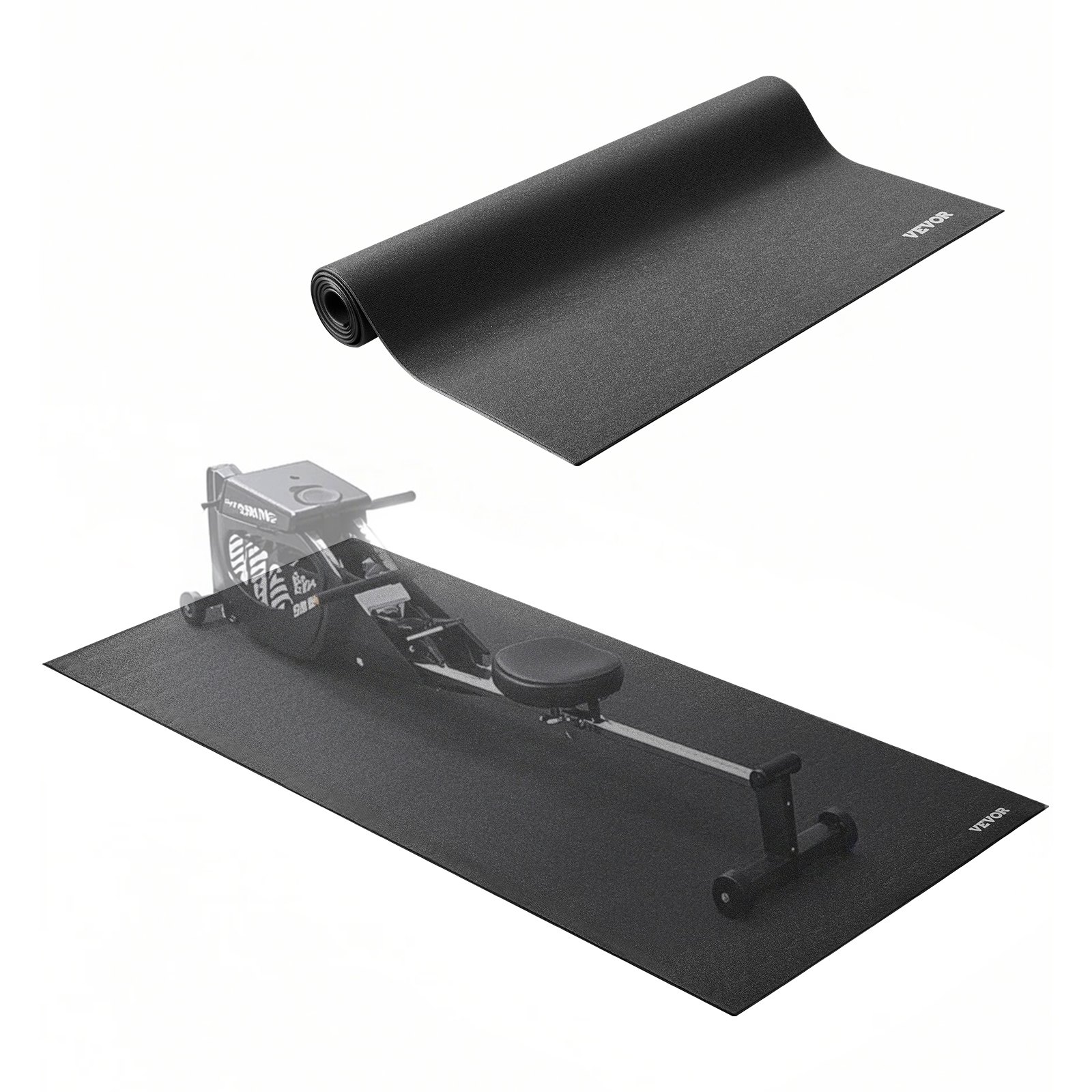 Kuntosalimatto North Craft, 760x1820 mm, 6 mm paksu, musta