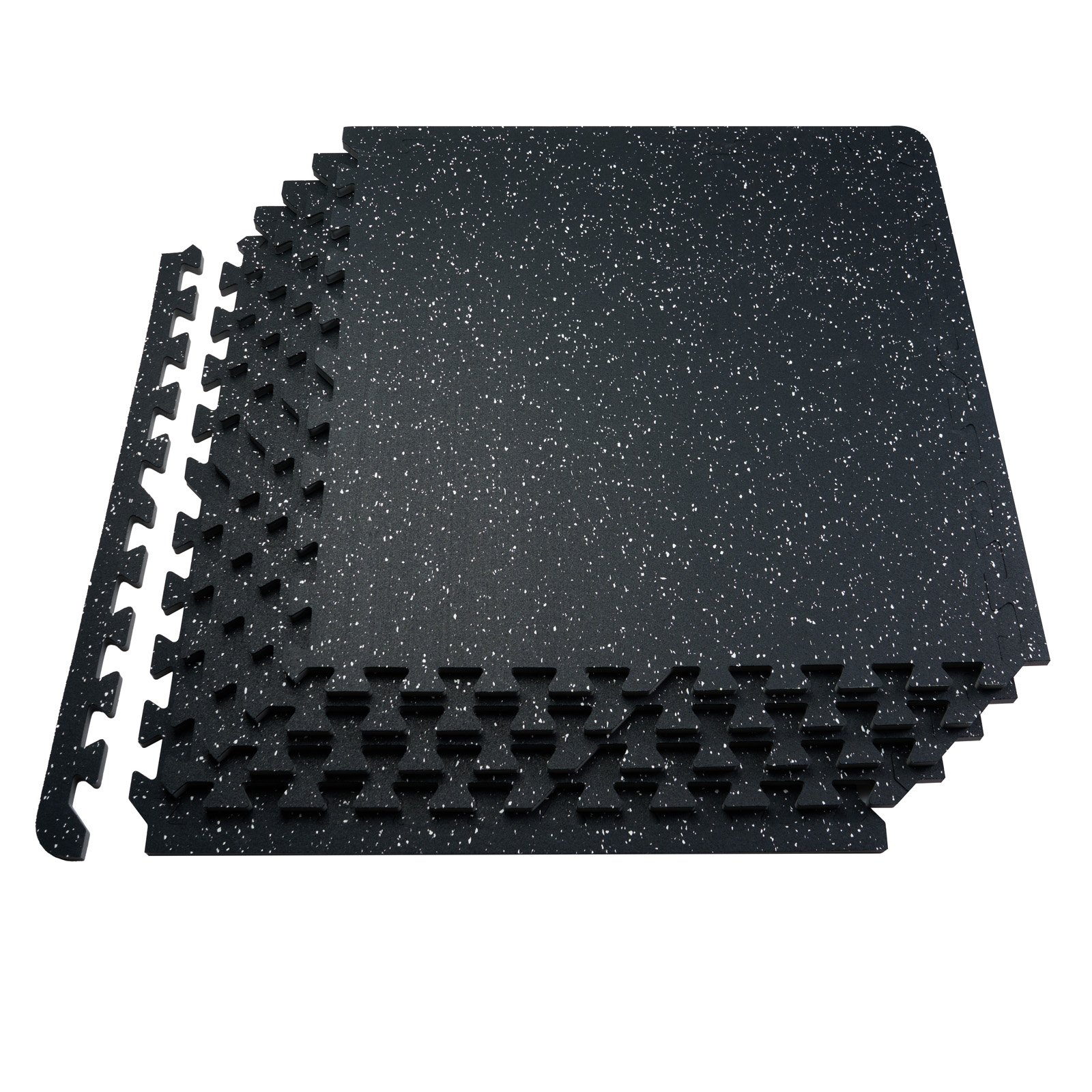 Kuntosalimatto North Craft HRD-XJD6614-25W, 610x610mm, Musta/Valkoinen