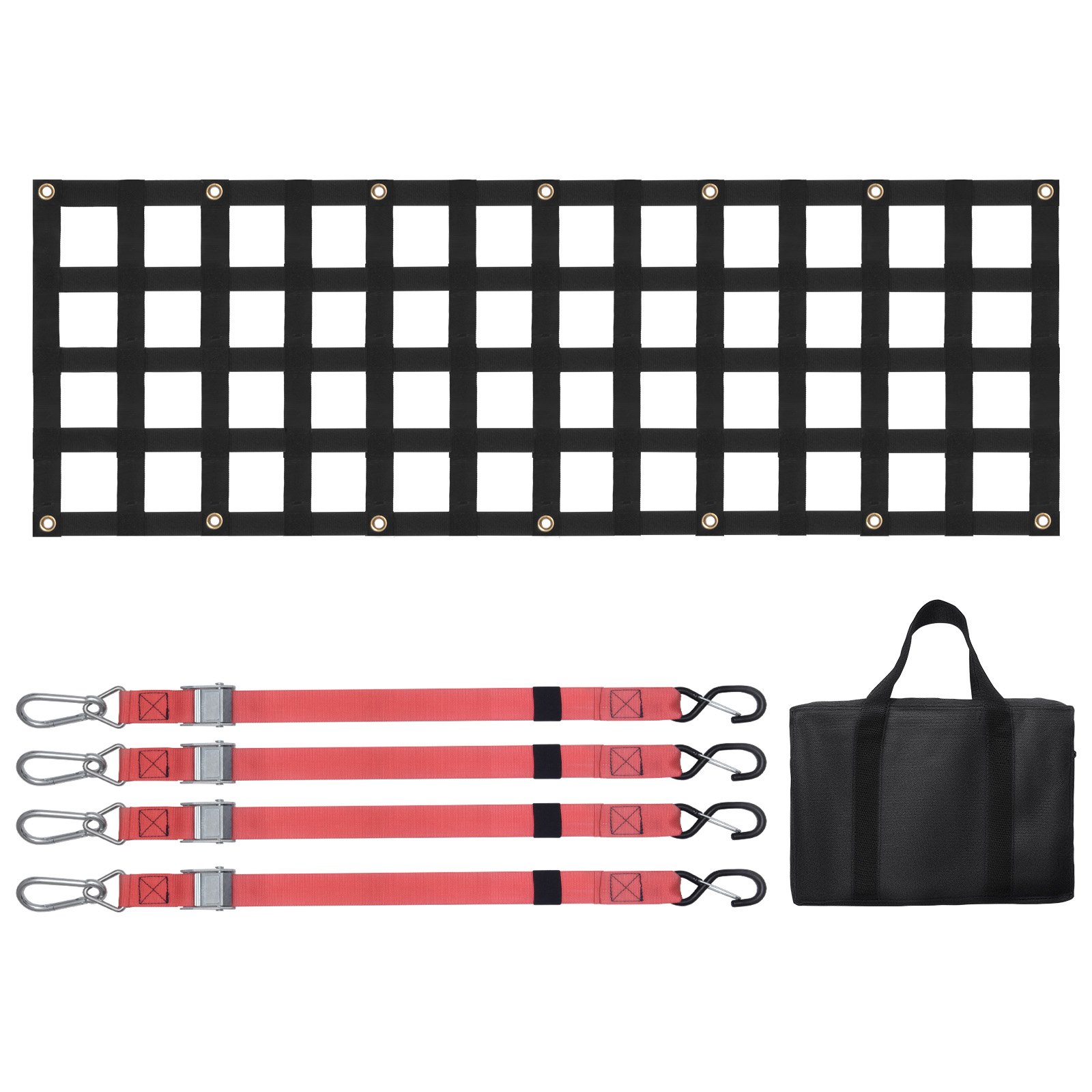 Kuormaverkko North Craft Tailgate, 1370x460mm, 680kg, musta