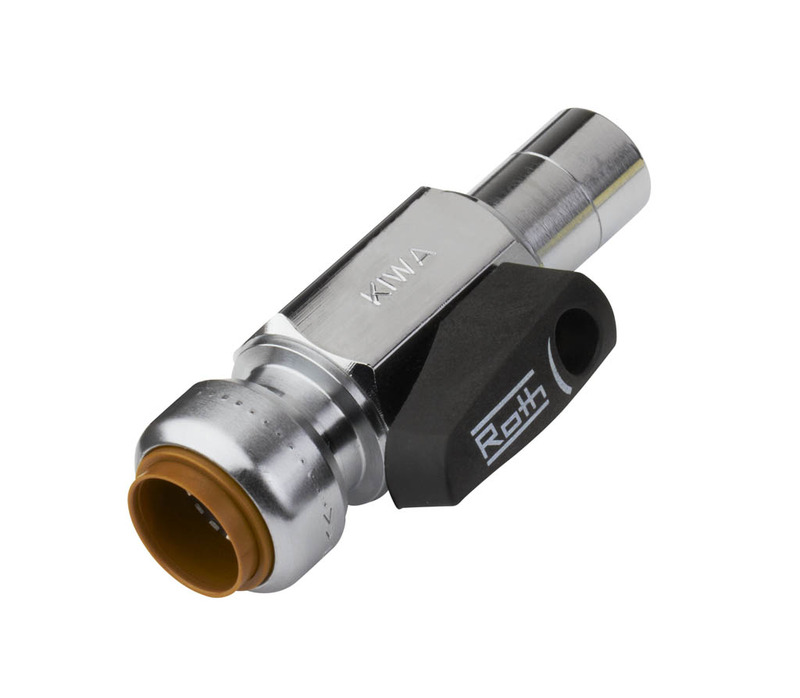 Kuulasulku 15mm Roth MultiPEX®, pistoliitin