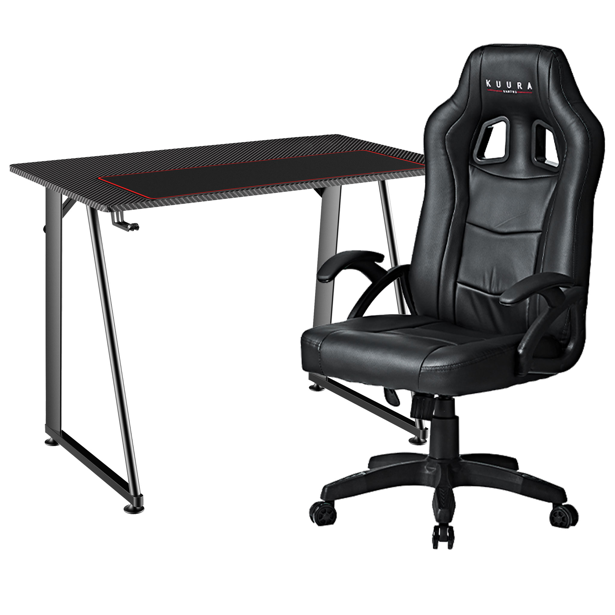 Pelituoli + Pelipöytä Kuura Gaming, Pakettitarjous