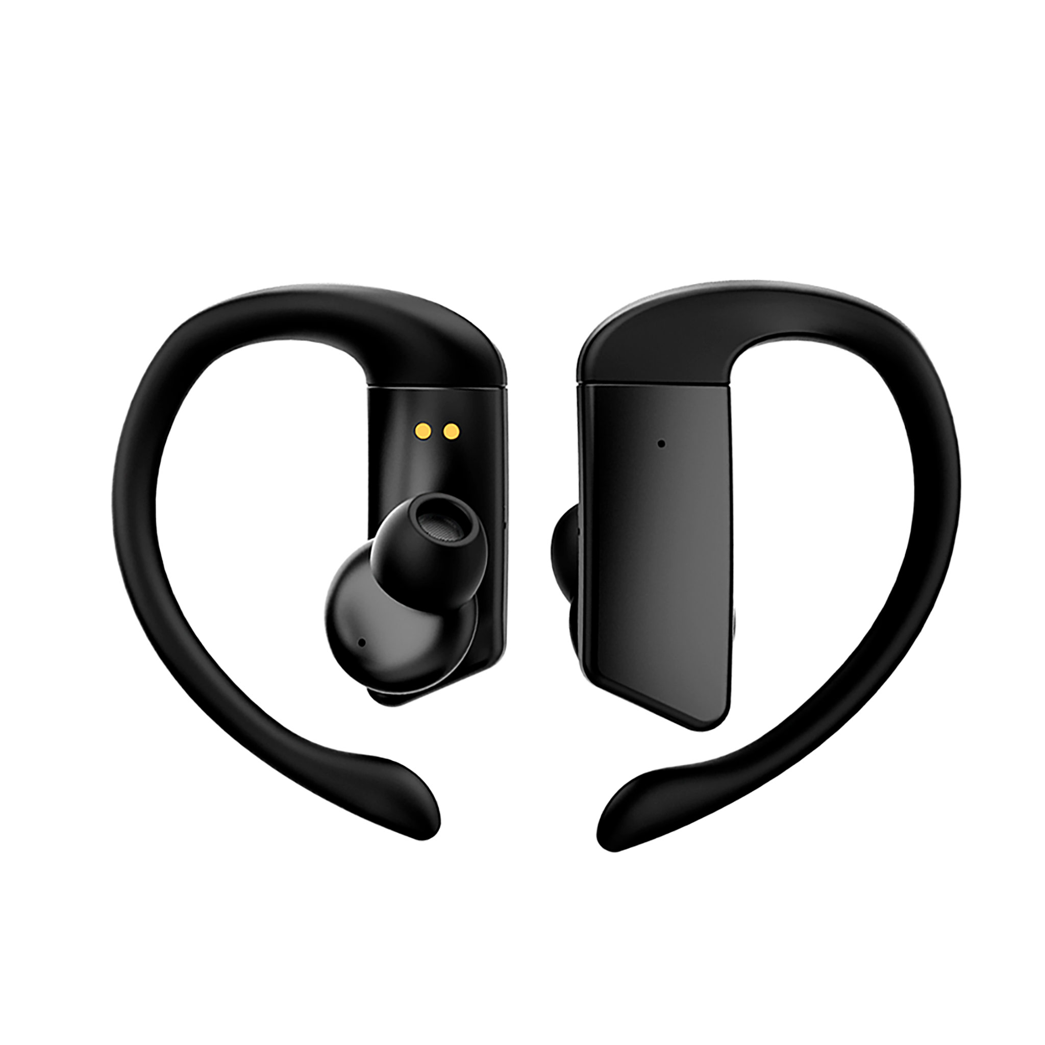 Langattomat vastamelukuulokkeet Kuura Pods Sport Pro, musta