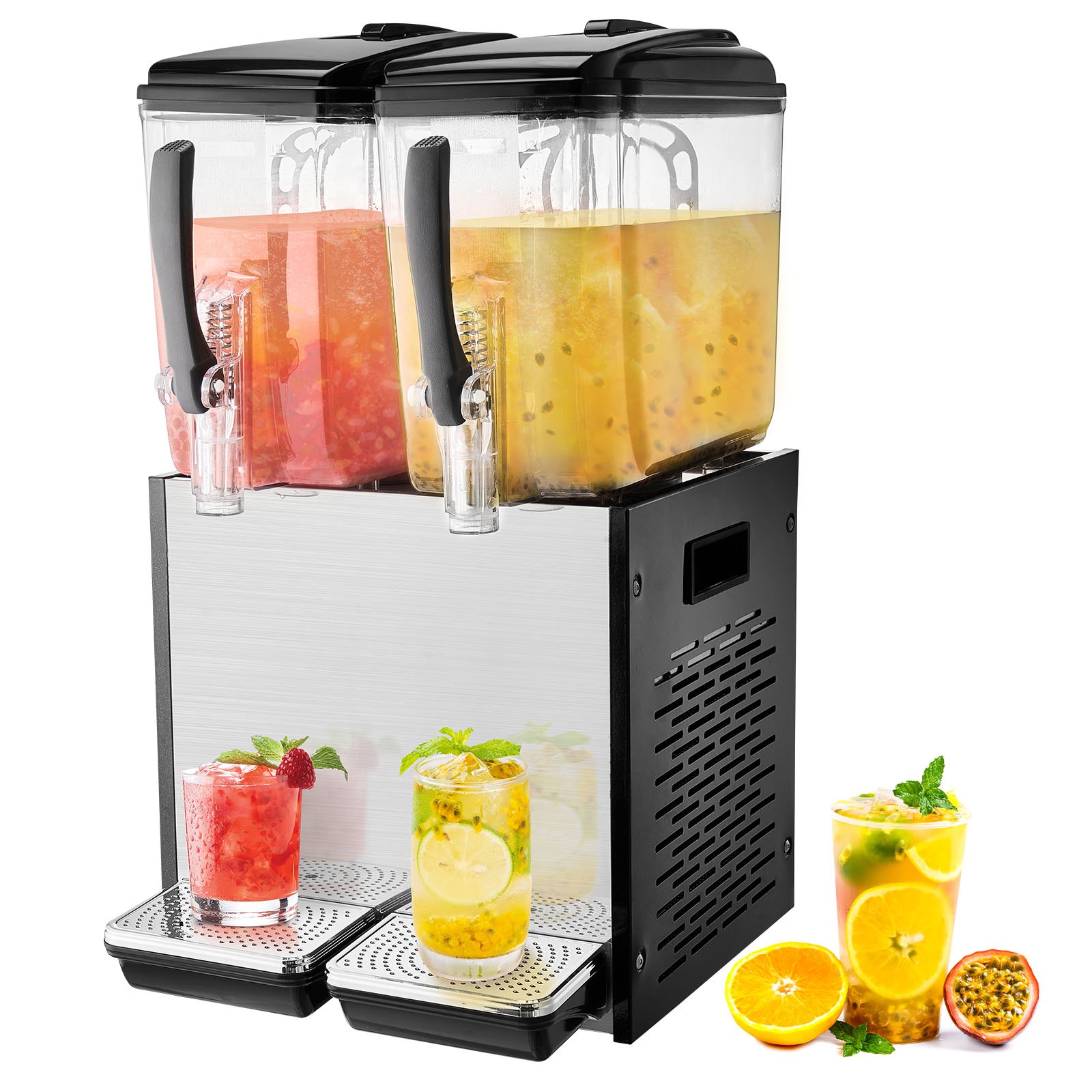 Kylmäjuoma-automaatti North Craft LYJ12LX2, 2x12L, ruostumaton teräs