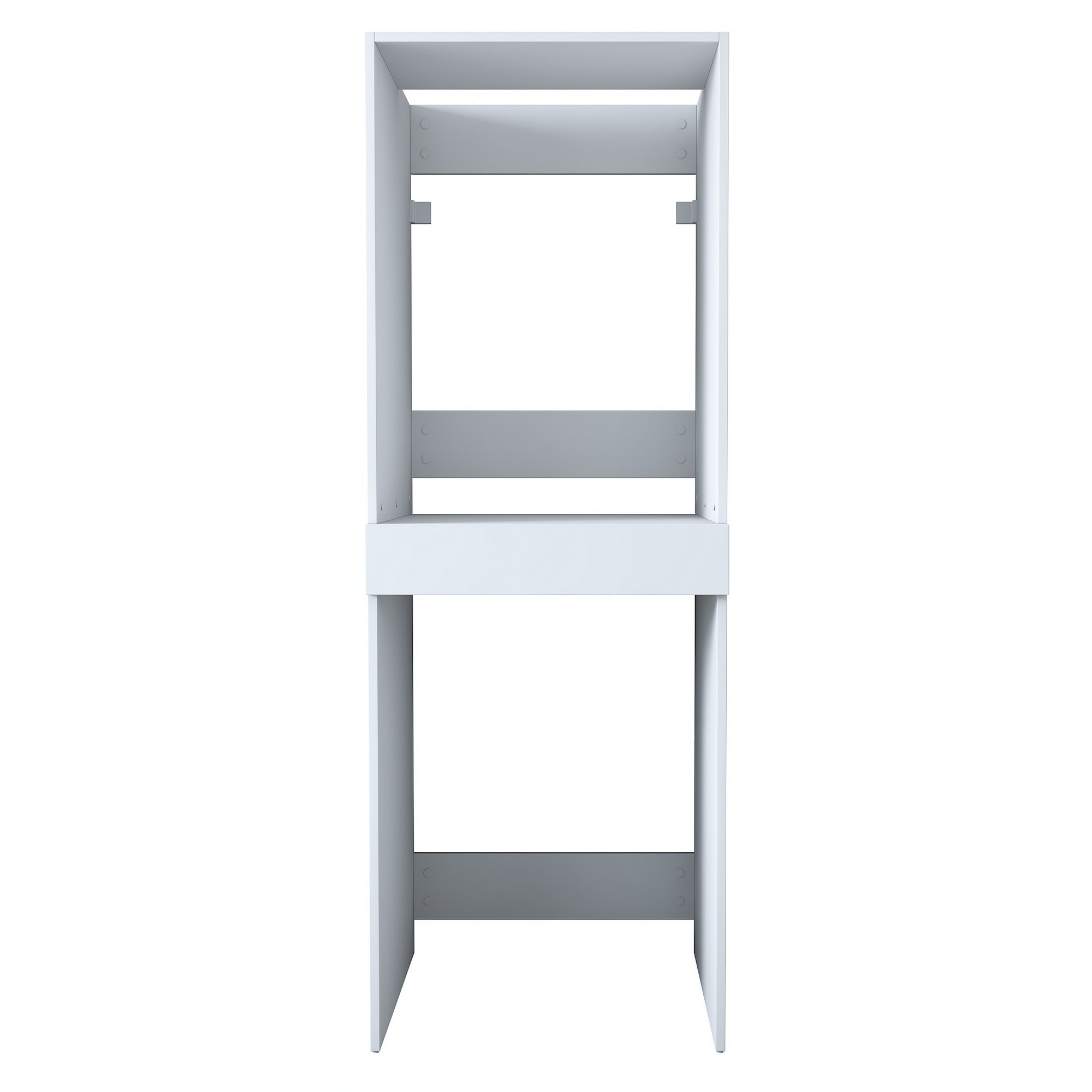Kylpyhuoneen kaappi Valento Furniture KD113-3856, 66.6x189cm, valkoinen