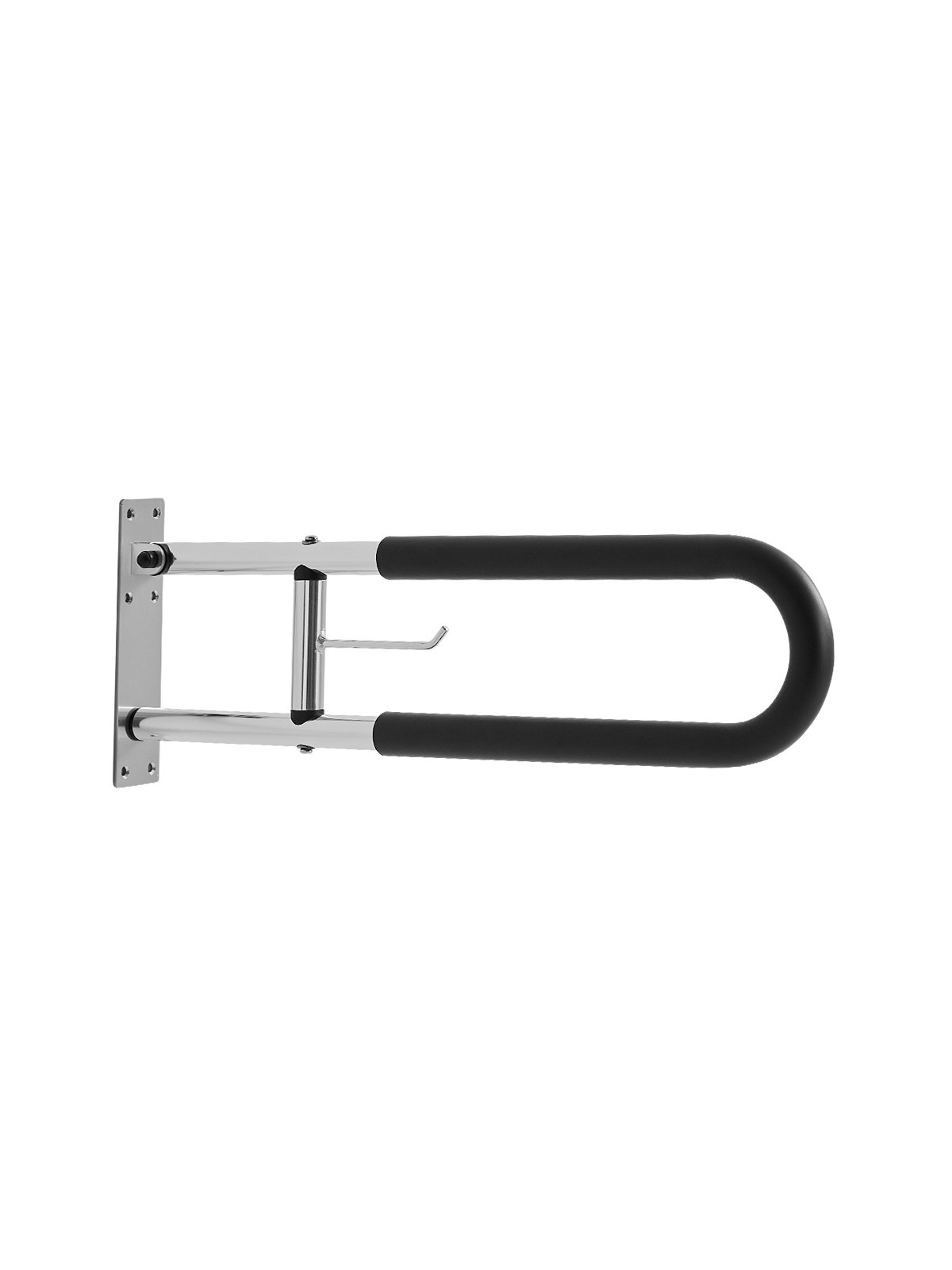 Kylpyhuoneen turvakaide North Craft FBL210212, 280x75x765mm, 136kg, kirkas hopea
