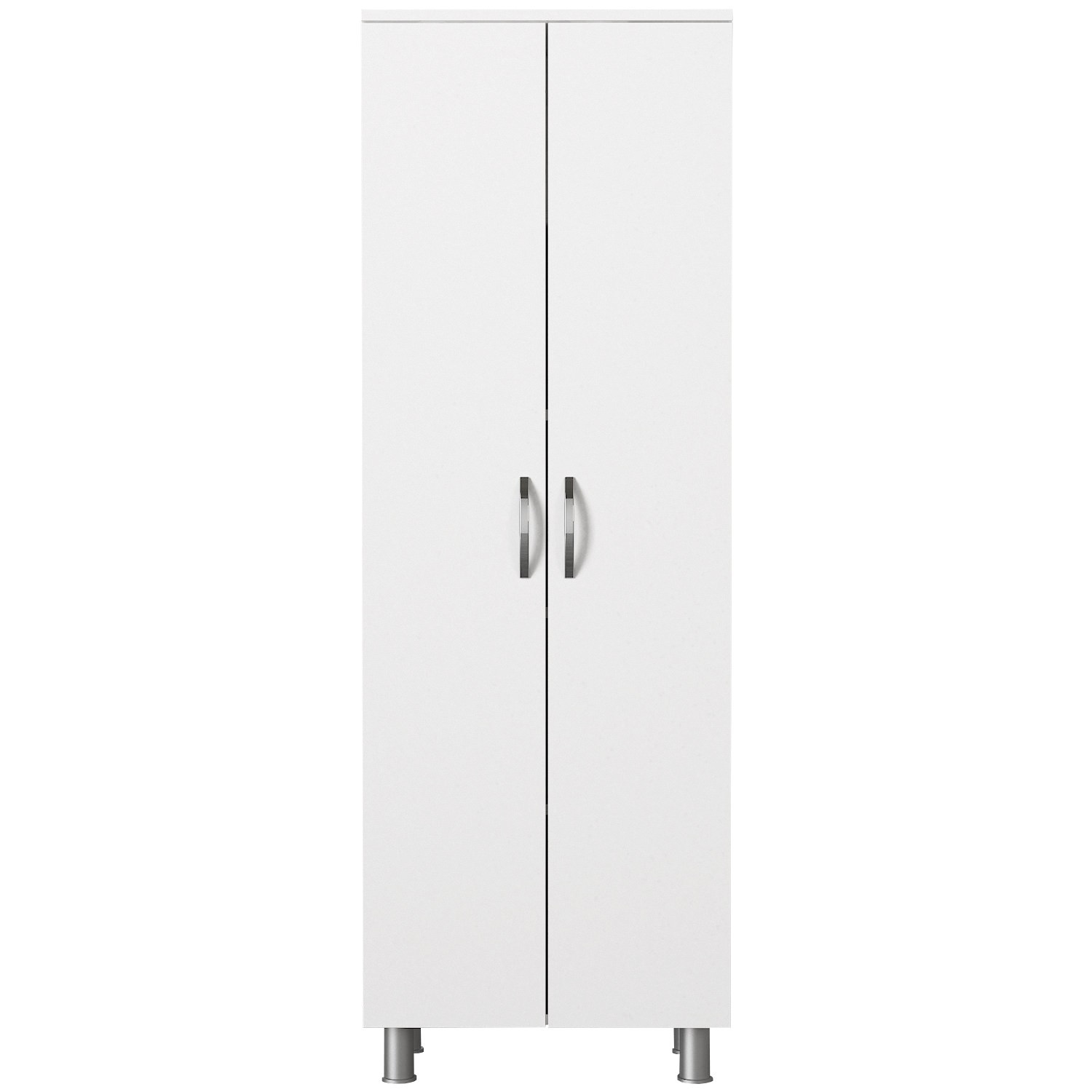 Kylpyhuonekaappi Valento Furniture Arizona 2 Kapak, 59,4x173,6cm, Valkoinen