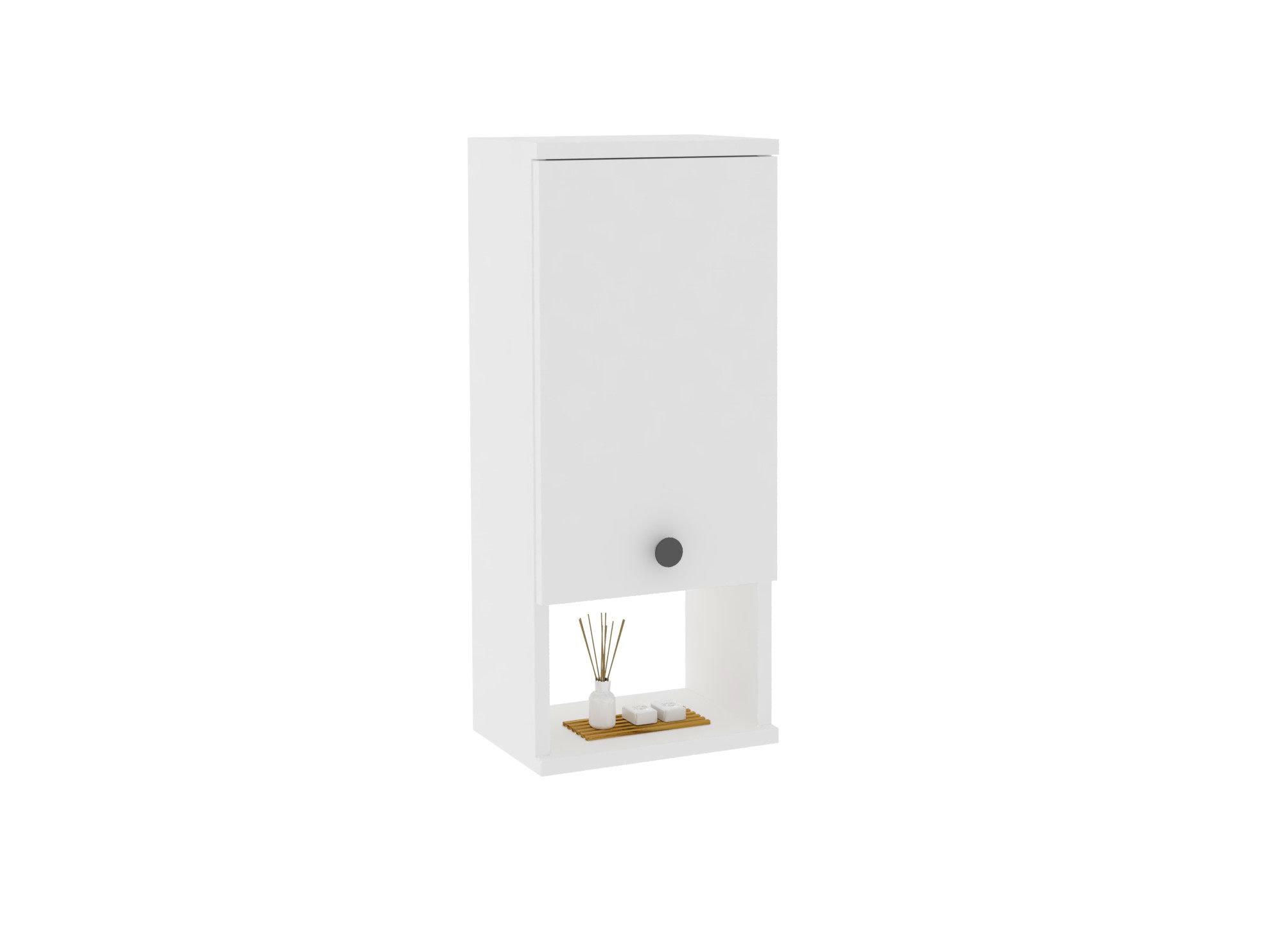Kylpyhuonekaappi Valento Furniture Mis, 30x21,8cm, valkoinen