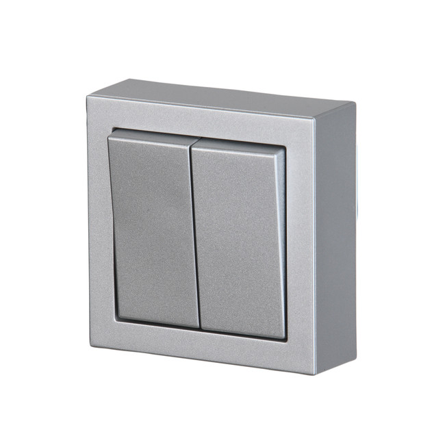 Kytkin ABB Impressivo - 5/16AX/250V/IP21 PPJ 2X alumiini