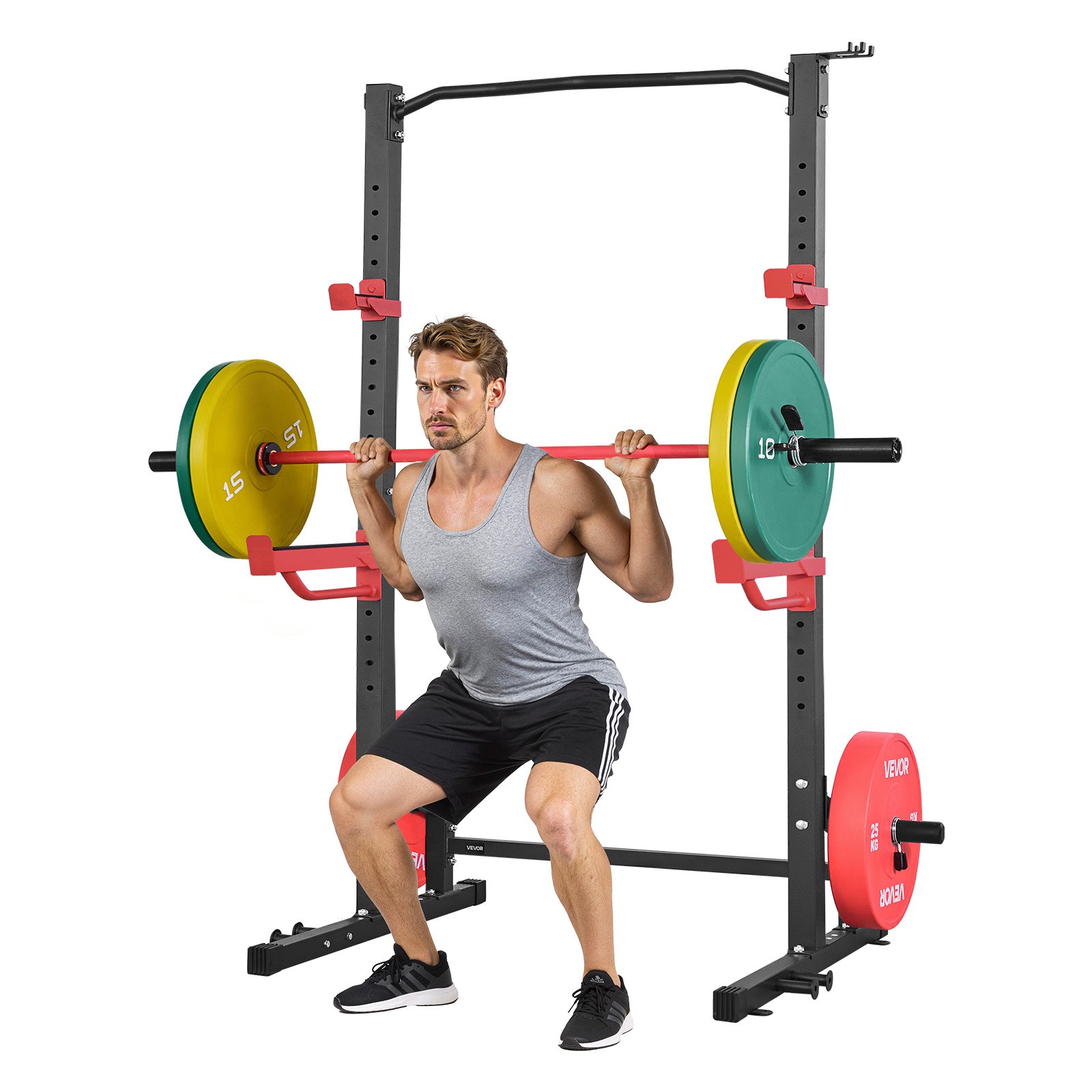 Kyykkyteline North Craft SJ7100F, 105x157cm, monitoiminen, musta