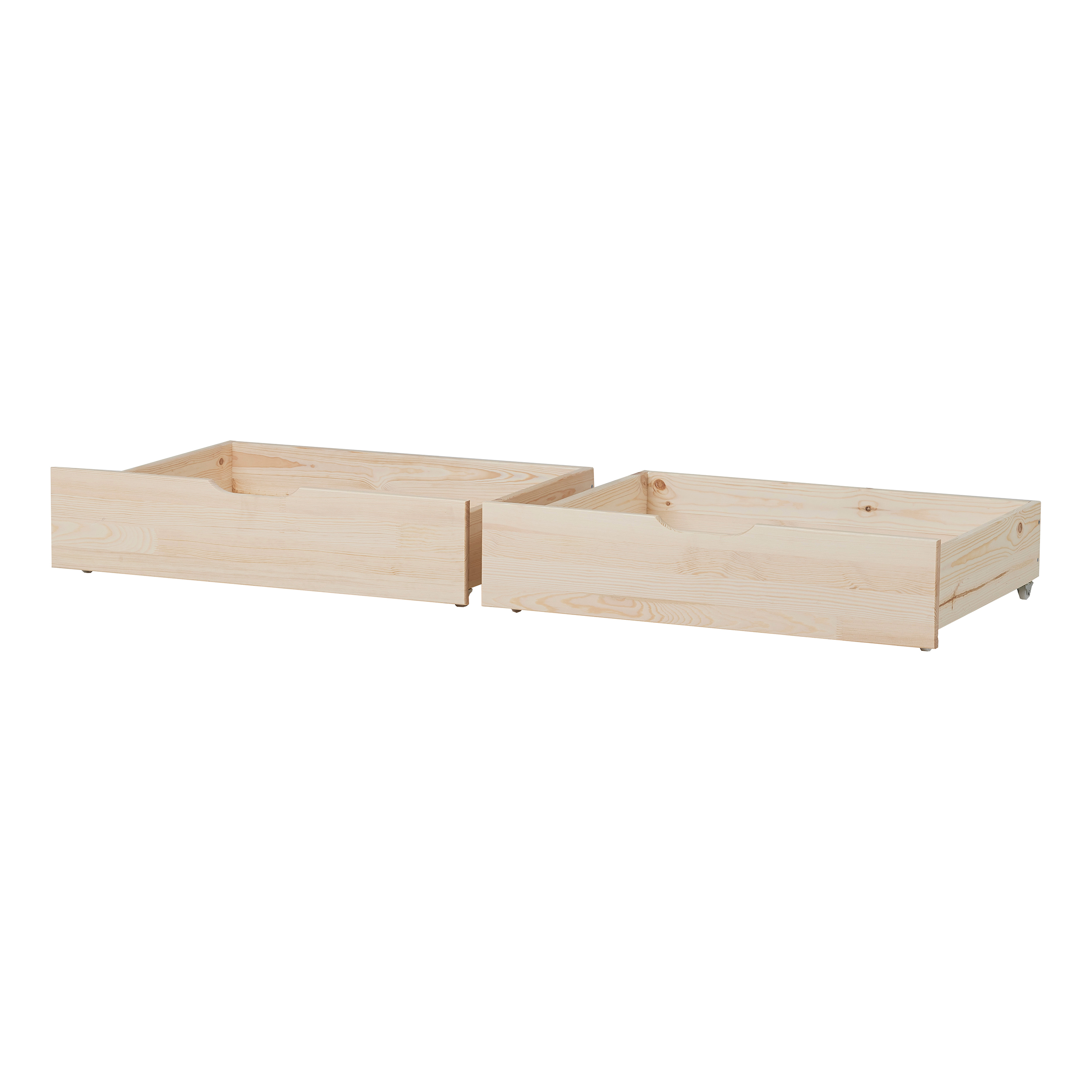 Laatikosto Hoppekids ECO Comfort, 70x160cm, Luonnollinen puu