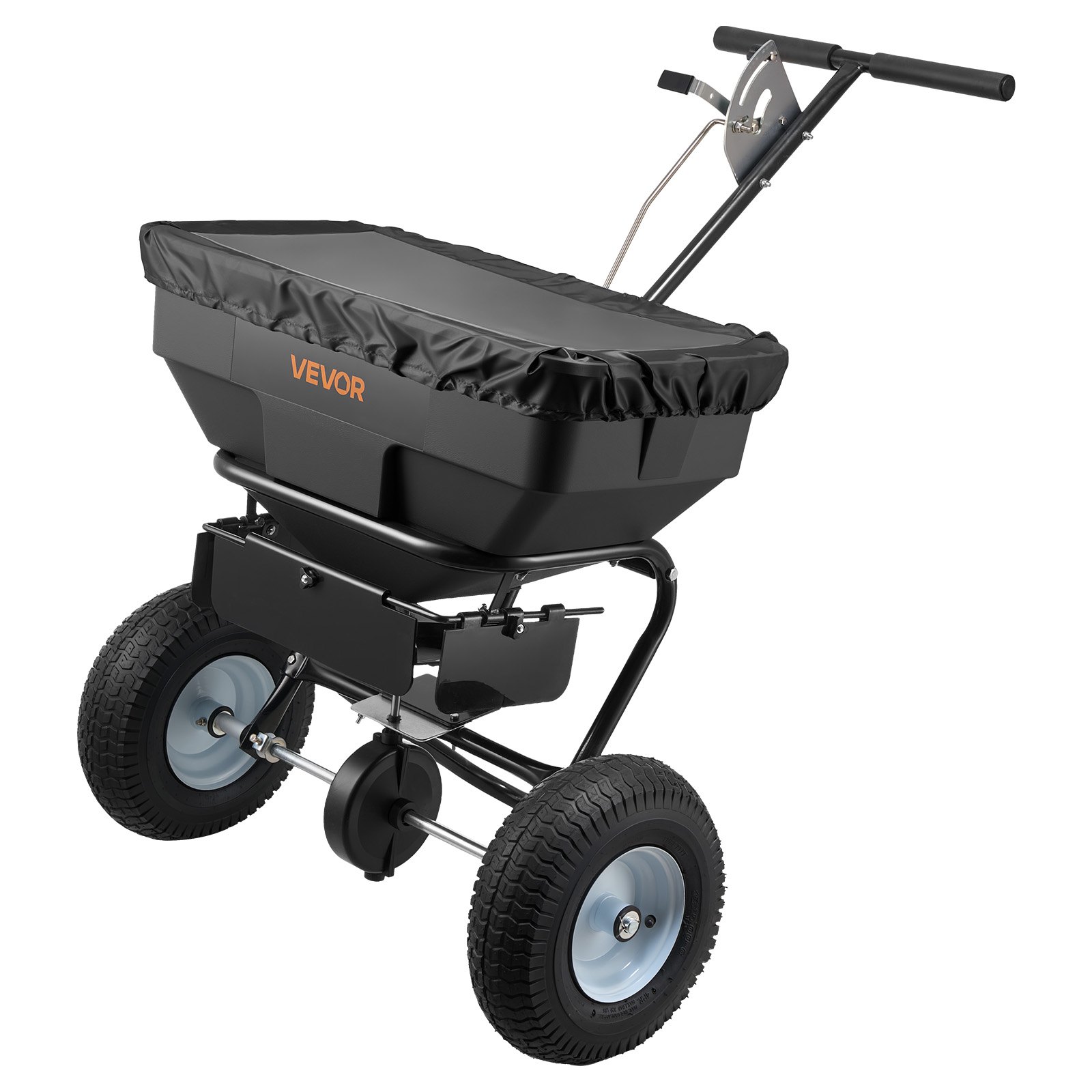 Lannoitteenlevitin North Craft, 59kg, 3,66m, Musta