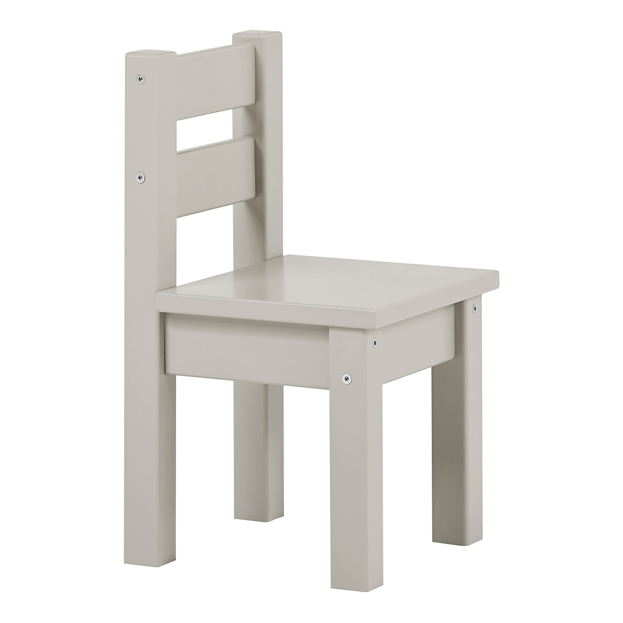 Lasten tuoli Hoppekids MADS, 28x28x50cm, Kyyhkynharmaa