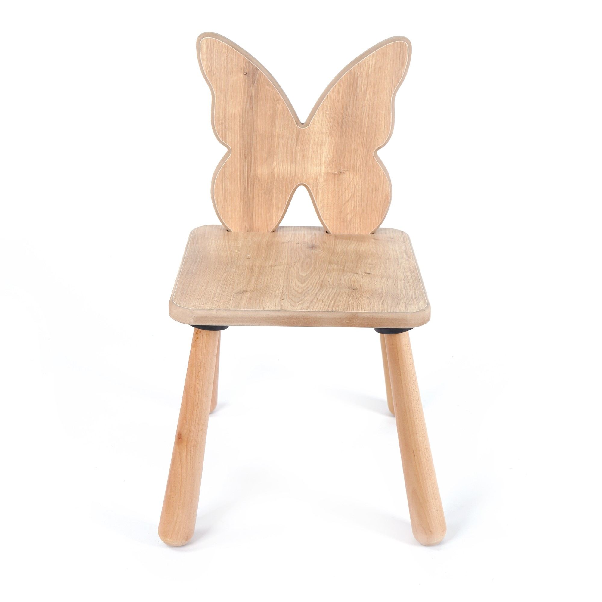 Lasten tuoli Valento Furniture Perhonen, vaaleanruskea