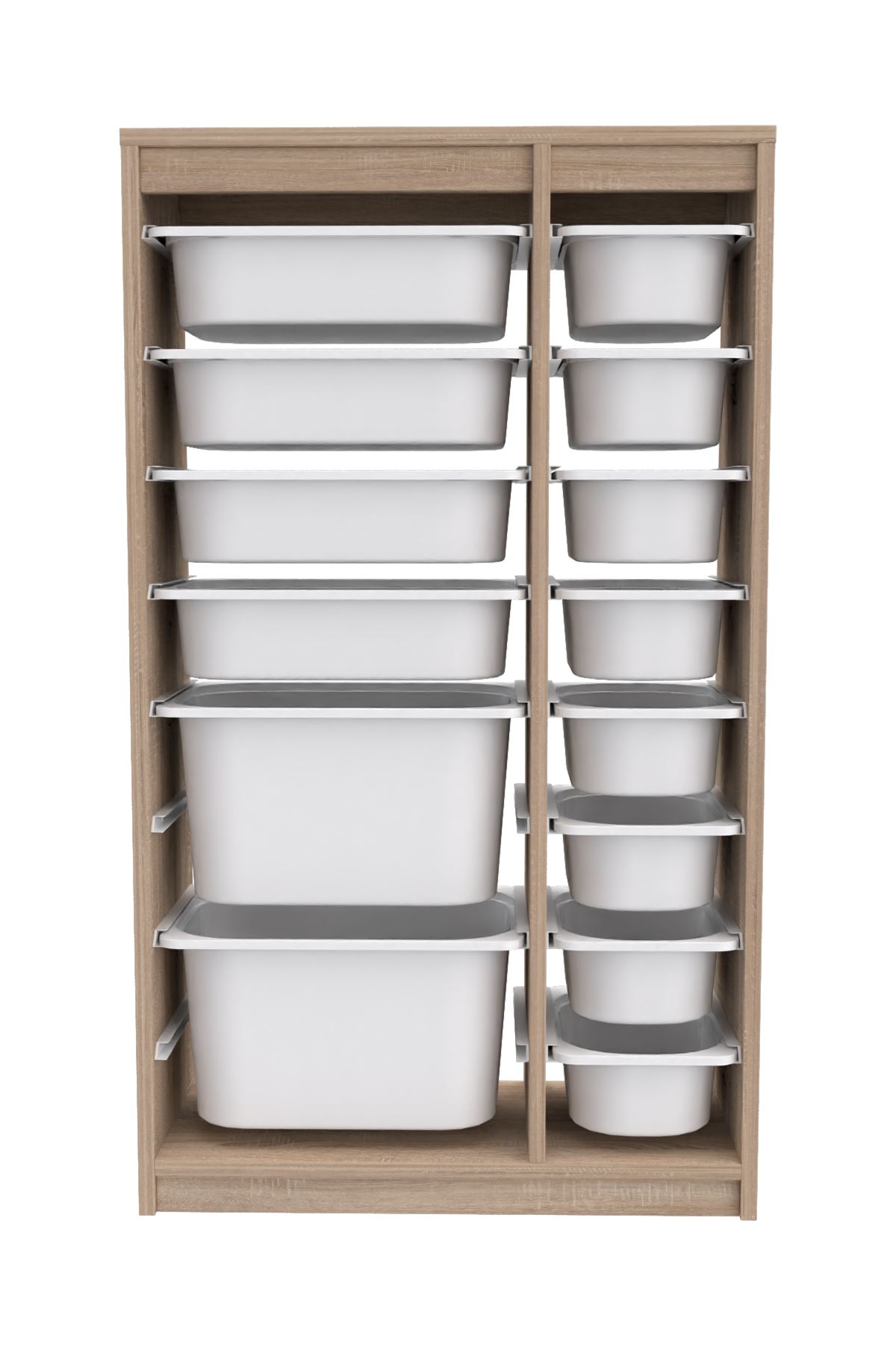 Lastenhuoneen laatikosto Valento Furniture Montana XS, 69x112.2cm