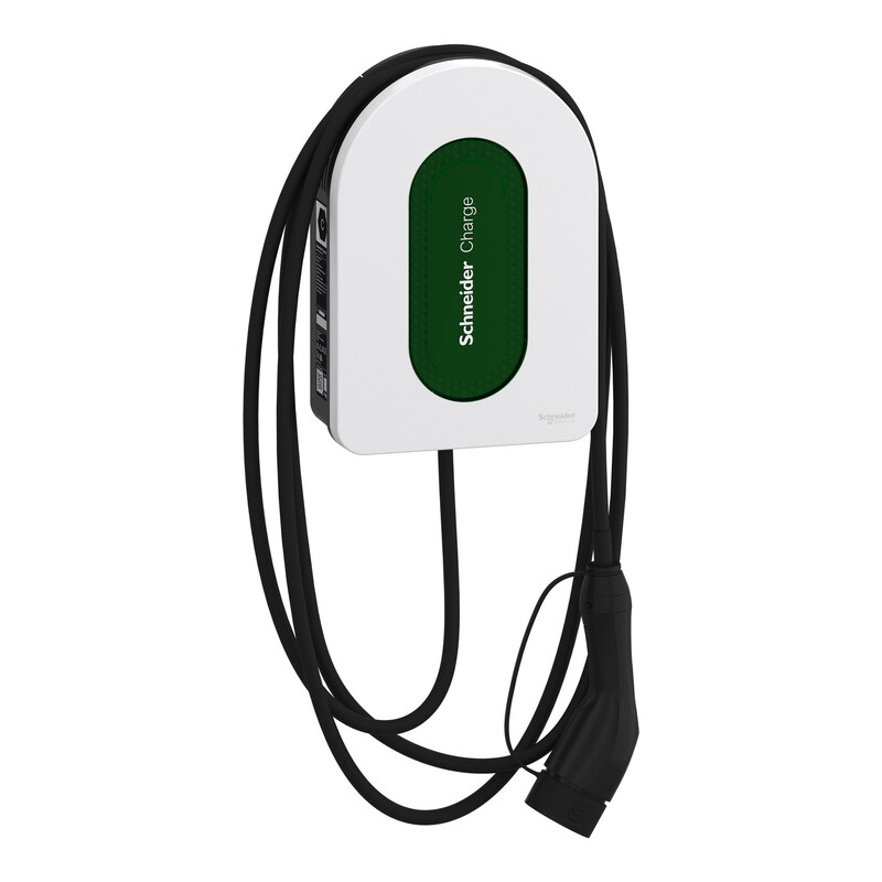 Latausasema Schneider Charge EVlink, Type2, 11kW(3x16A), 5m kaapeli, wifi