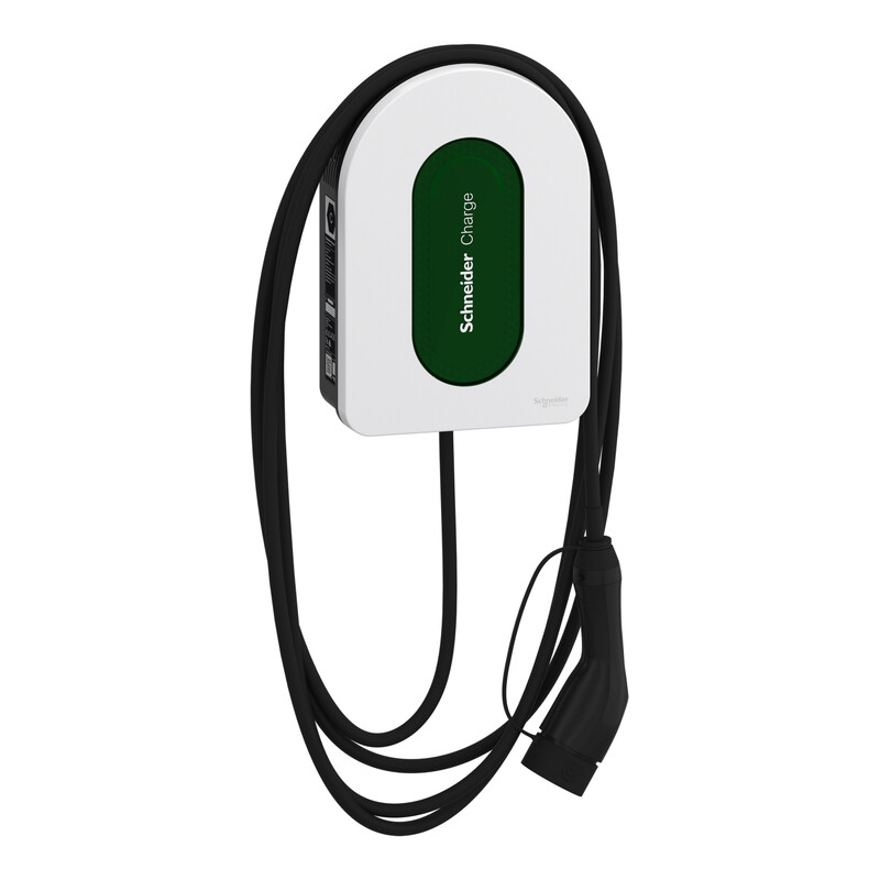 Latausasema Schneider Charge EVlink, Type2, 11kW(3x16A), 7m kaapeli, wifi