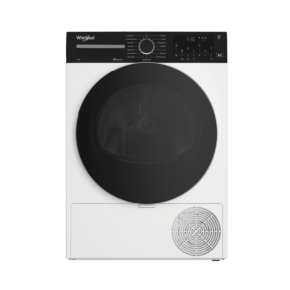 Kuivausrumpu Whirlpool WPE12XWBSEE, 12kg, valkoinen