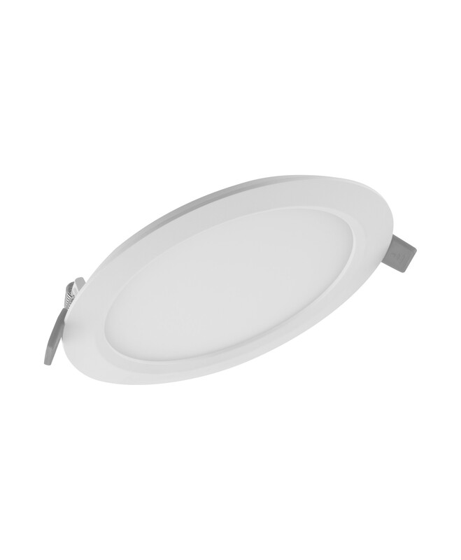 LED-alasvalo Ledvance Slim DN155, Ø169mm, 4000K, valkoinen