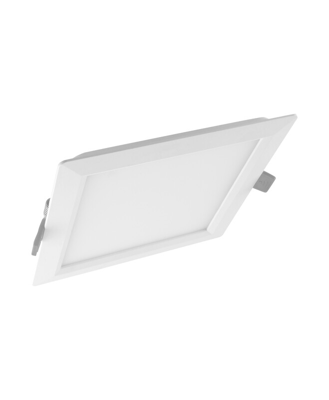 LED-alasvalo Ledvance Slim SQ210, 225x225mm, 3000K, valkoinen