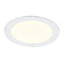 LED-alasvalo TamControl SUTIL Round Pro, 3000/3500/4000K, 1080lm, Valkoinen, Himmennettävä