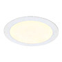 LED-alasvalo TamControl SUTIL Round Pro, 3000/3500/4000K, 1800lm, Valkoinen, Himmennettävä