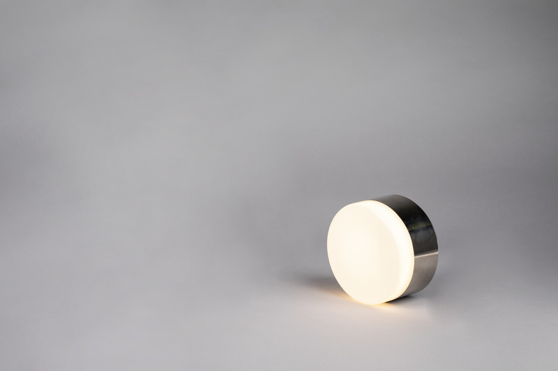 LED-saunavalaisin Hide-a-lite Heatwall, 2700K, teräs