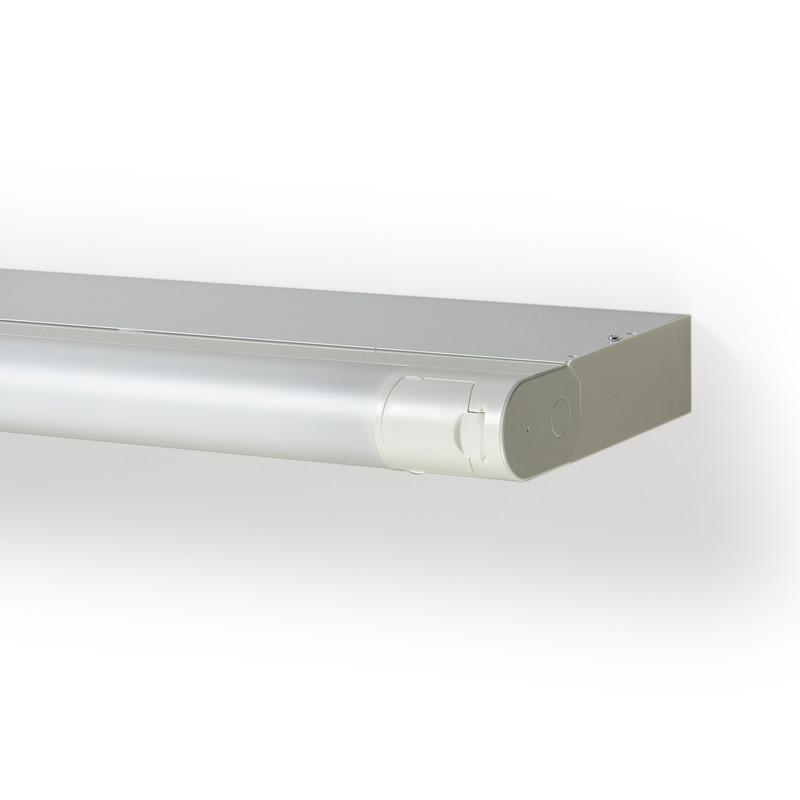 LED-yleisvalaisin Ensto Jono AVR66, IP44, 600mm, 7W/840, pistorasialla ja pölysuojalla
