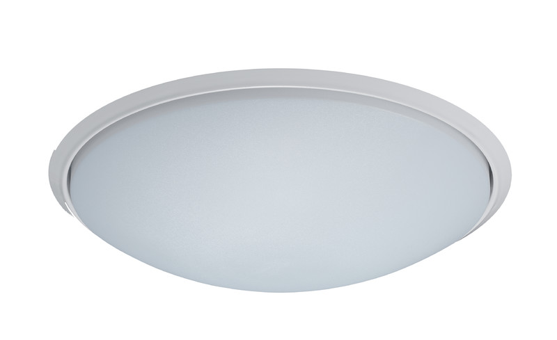 LED-yleisvalaisin Lumiance Giotto 235, ø265mm, uppoasennettava, 12W, 4000K, IP44, valkoinen