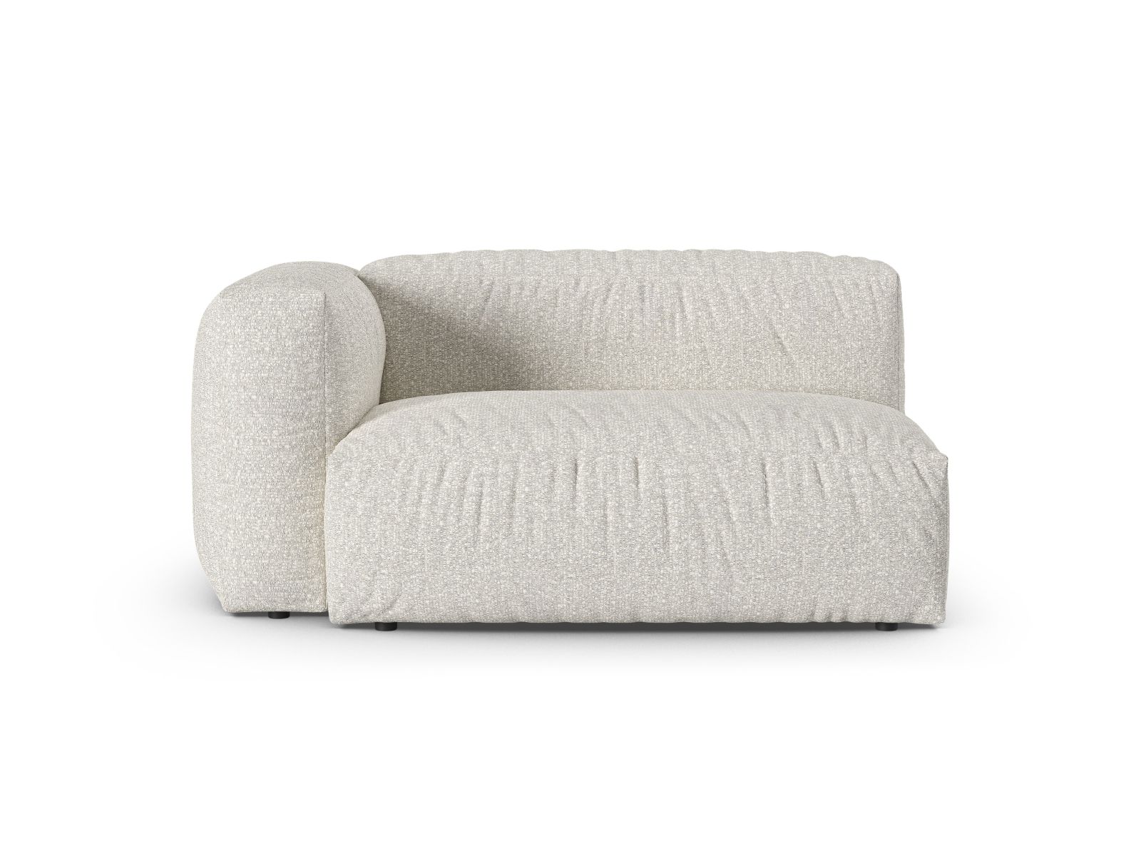 Päätymoduuli Micadoni Martina XL, 2-istuttava, Monet-bouclékangas