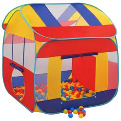 Leikkiteltta, 123x120x126cm, 550 pallolla