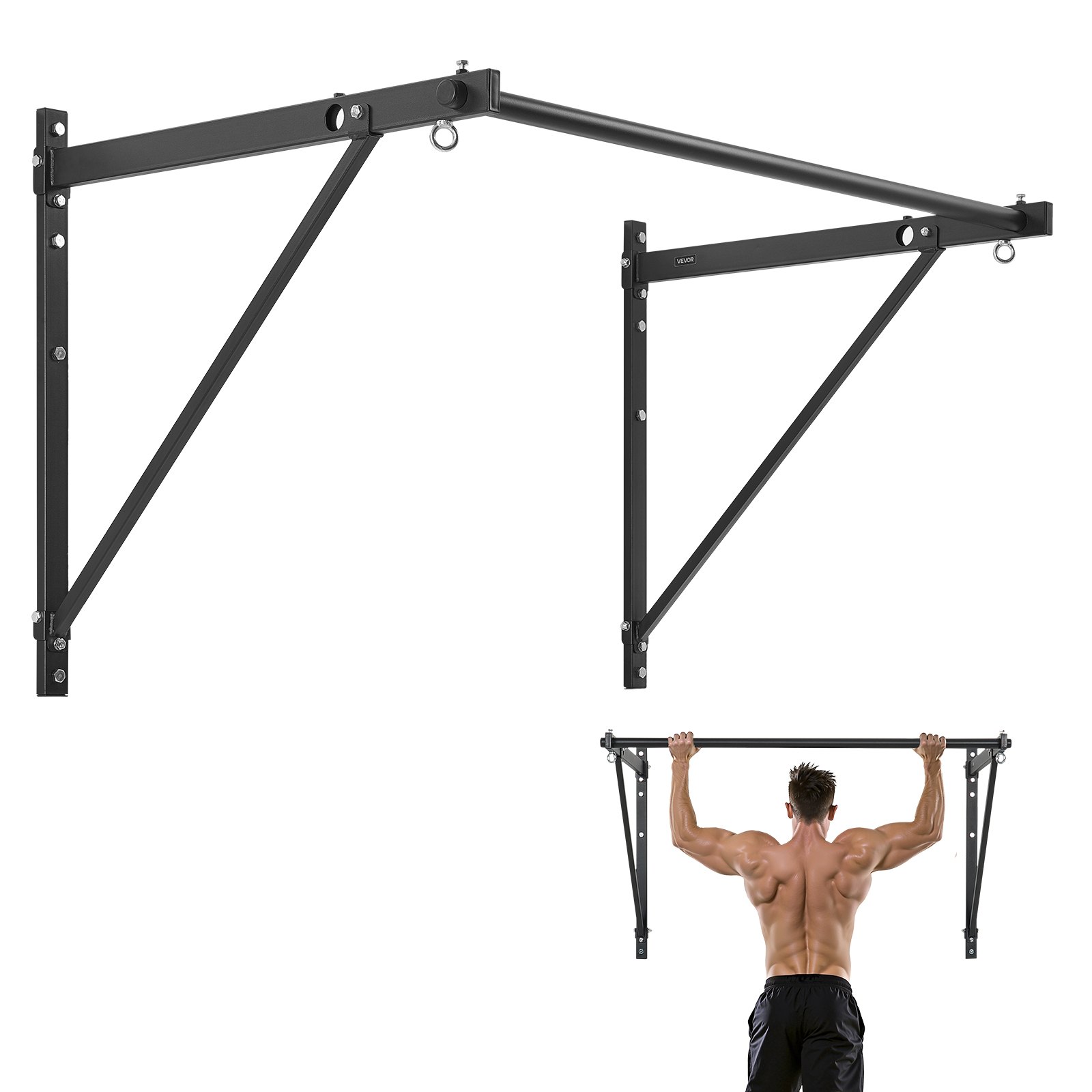 Leuanvetotanko North Craft S3001, 127x81cm, 200kg, musta