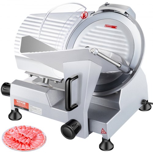Lihaleikkuri North Craft JK-250A, 240W, 10 tuumaa, säädettävä paksuus, hopea