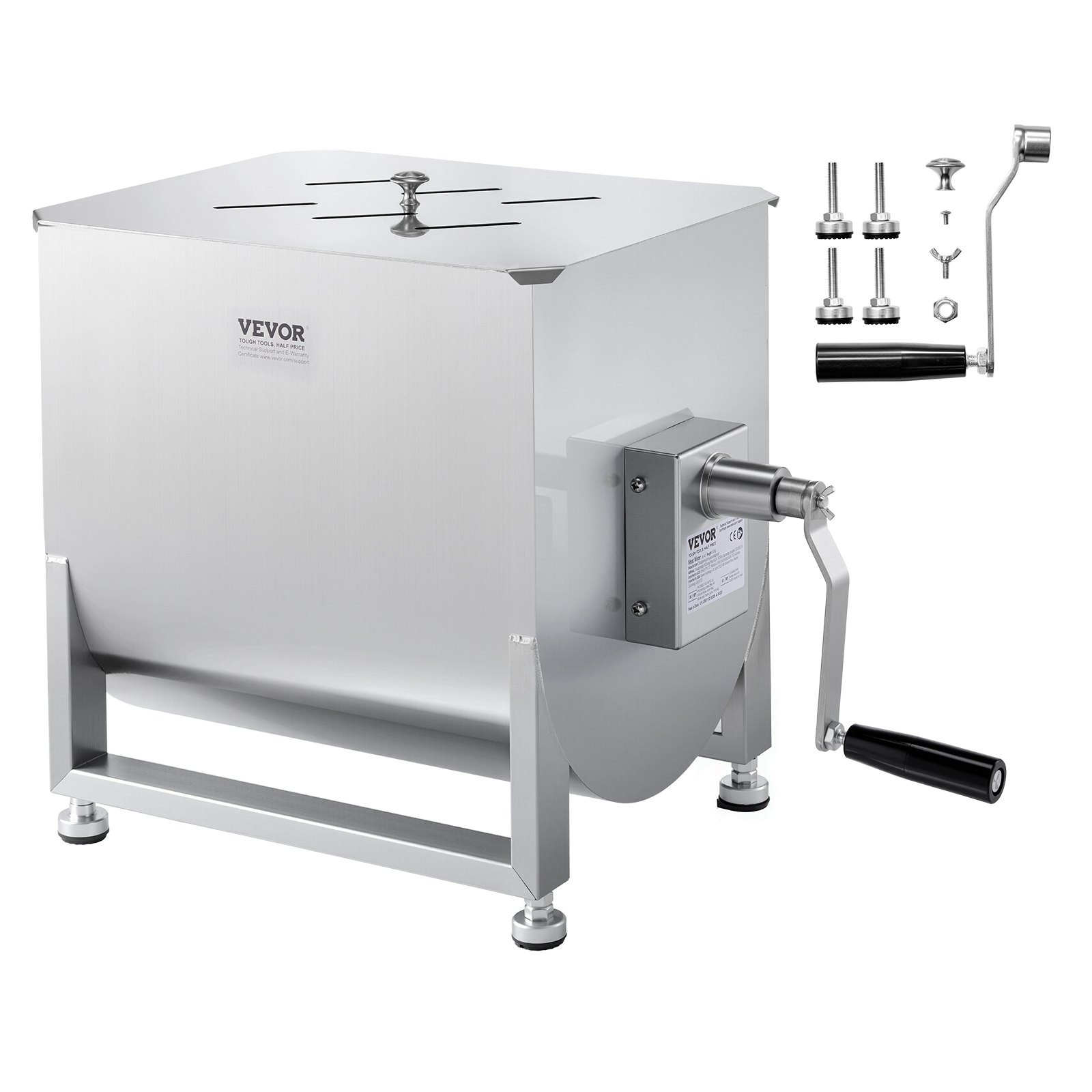 Lihasekoitin North Craft BX-40, 80L, ruostumaton teräs