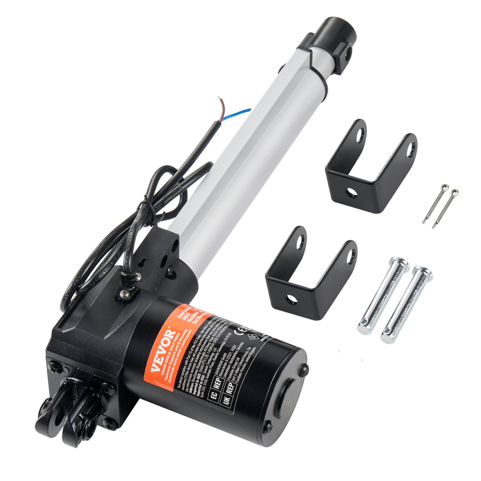 Lineaaritoimilaite North Craft, 200mm, 12V, IP44