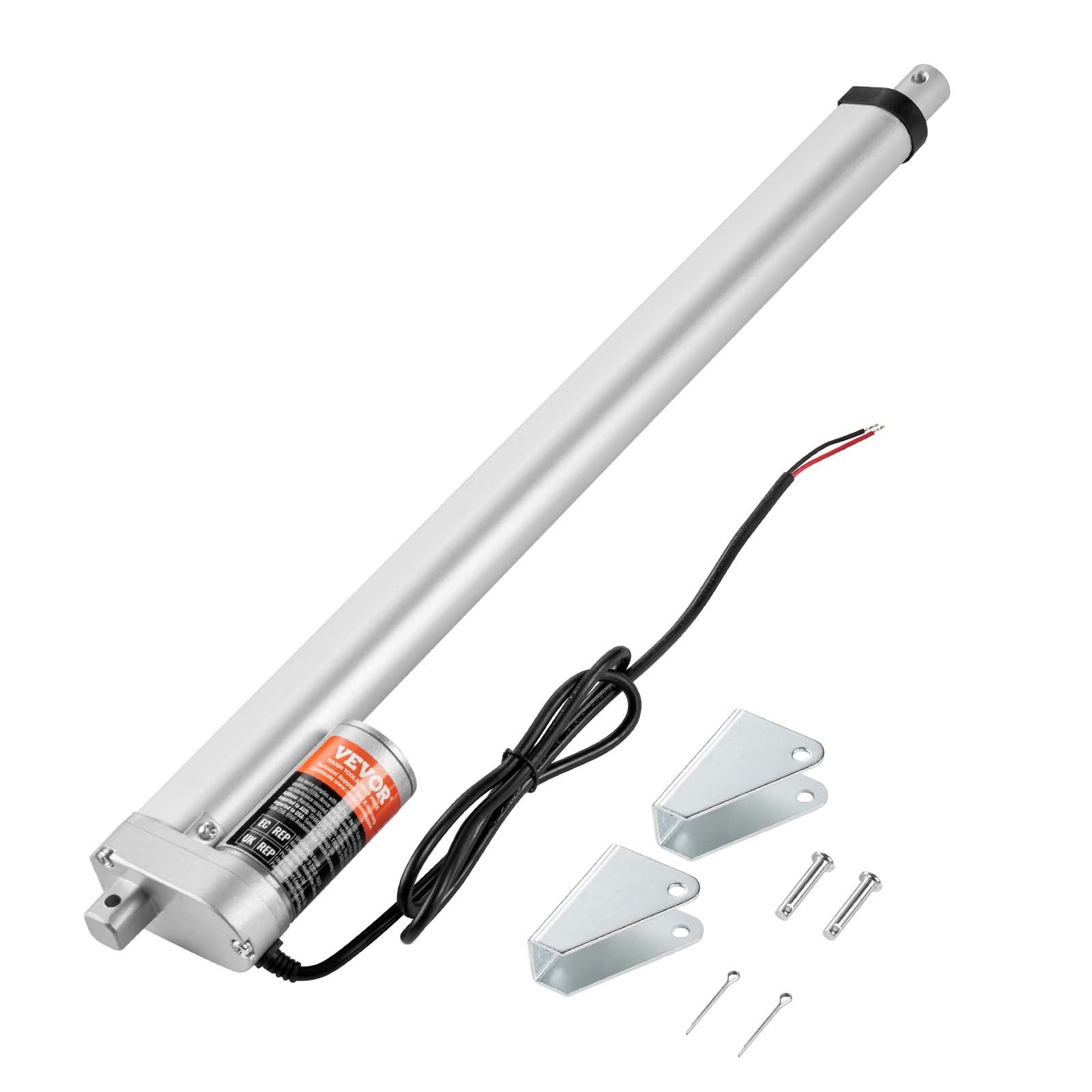 Lineaaritoimilaite North Craft, 450mm, 12V, IP54 Suojaus, Alumiini