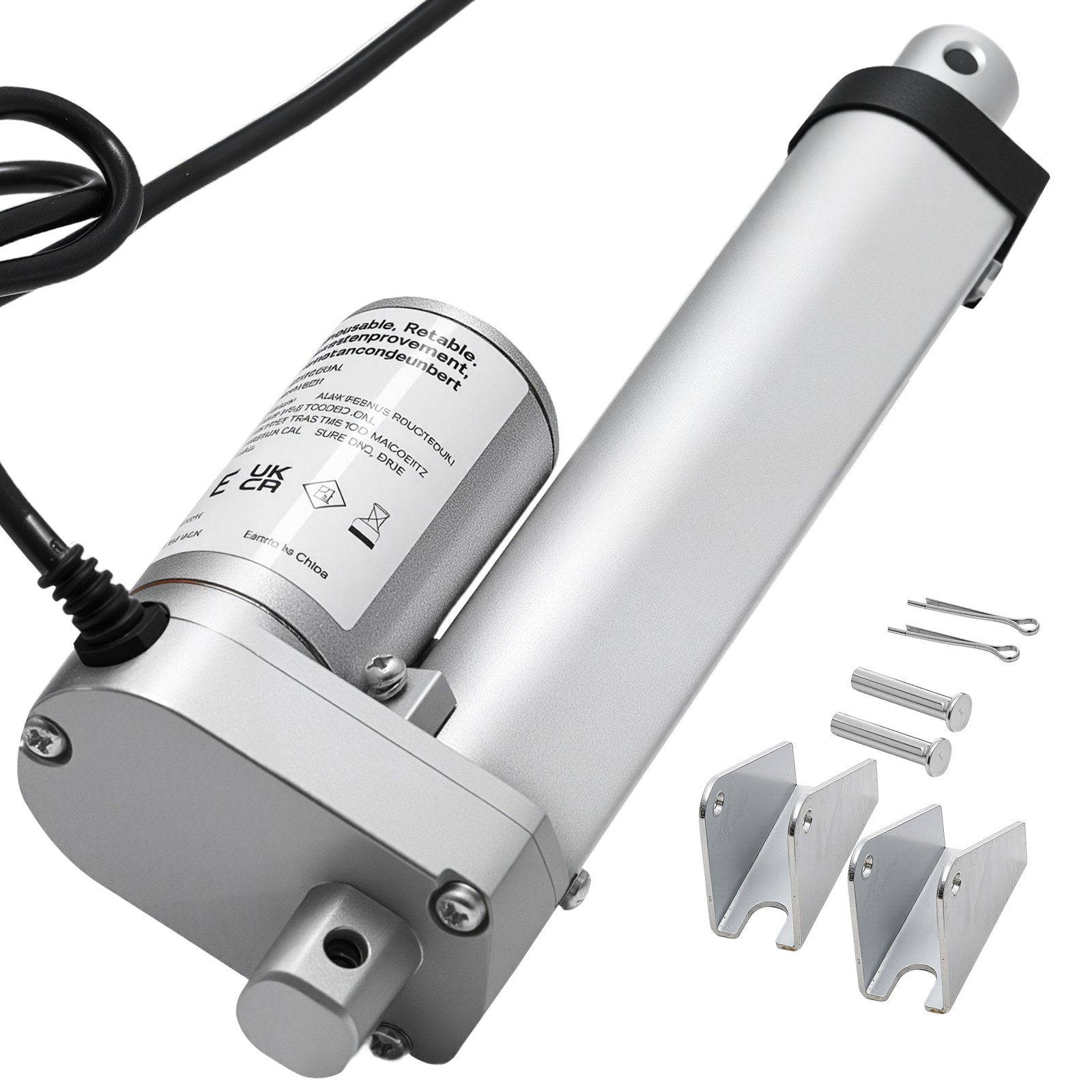 Lineaaritoimilaite North Craft OK648, 101.6mm, 1000N, IP54, hopea