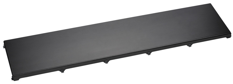 Linjalattiakaivon kansi Vieser Line, 800mm, Core musta