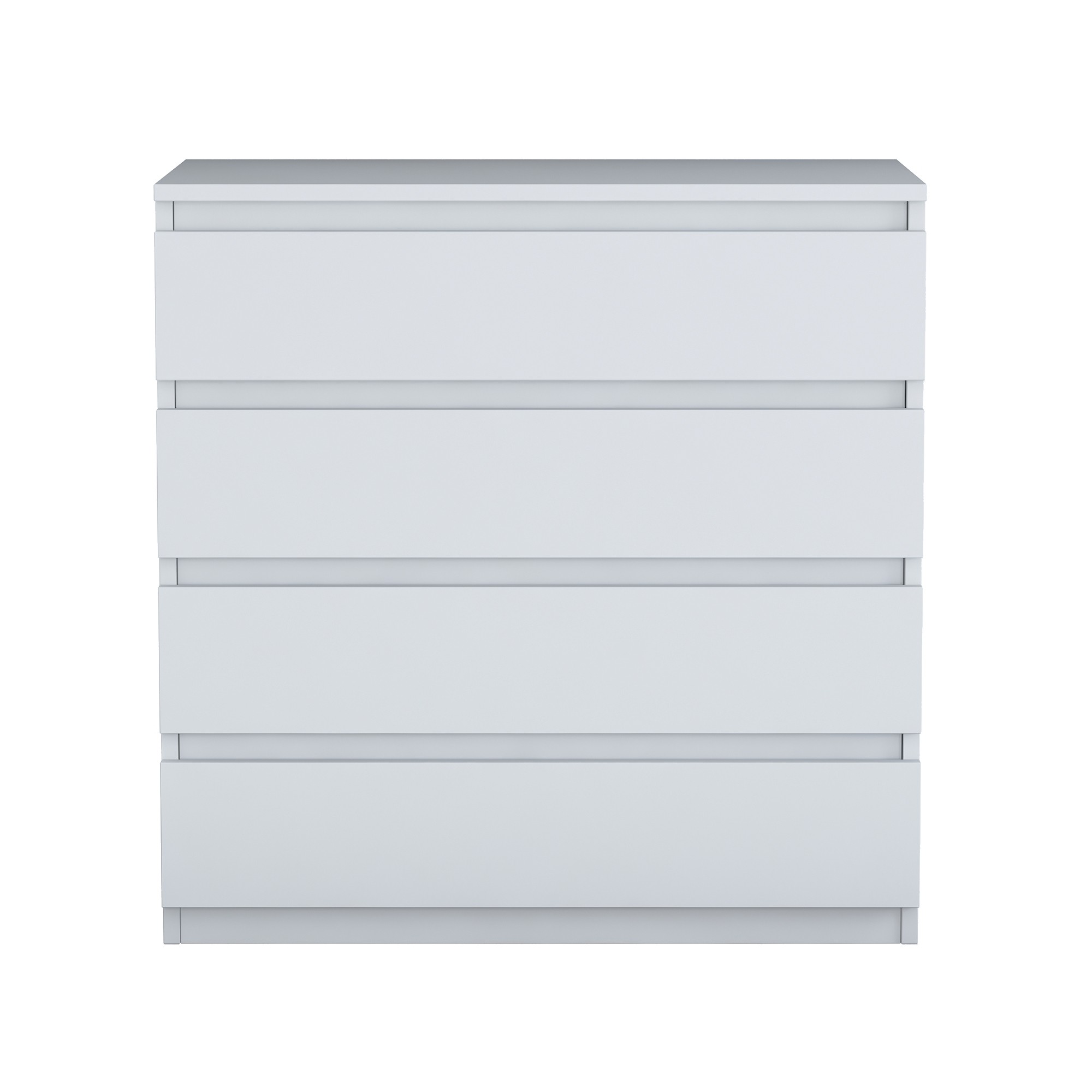 Lipasto Valento Furniture BE102-2431, leveys 80cm, valkoinen