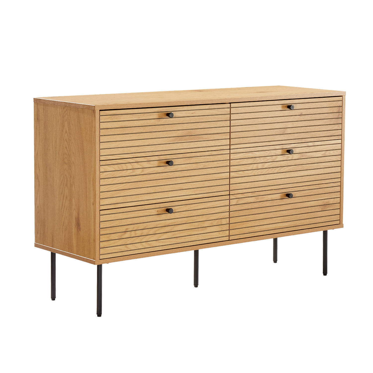 Lipasto Home4You Line, 120x40x75cm, Ruskea