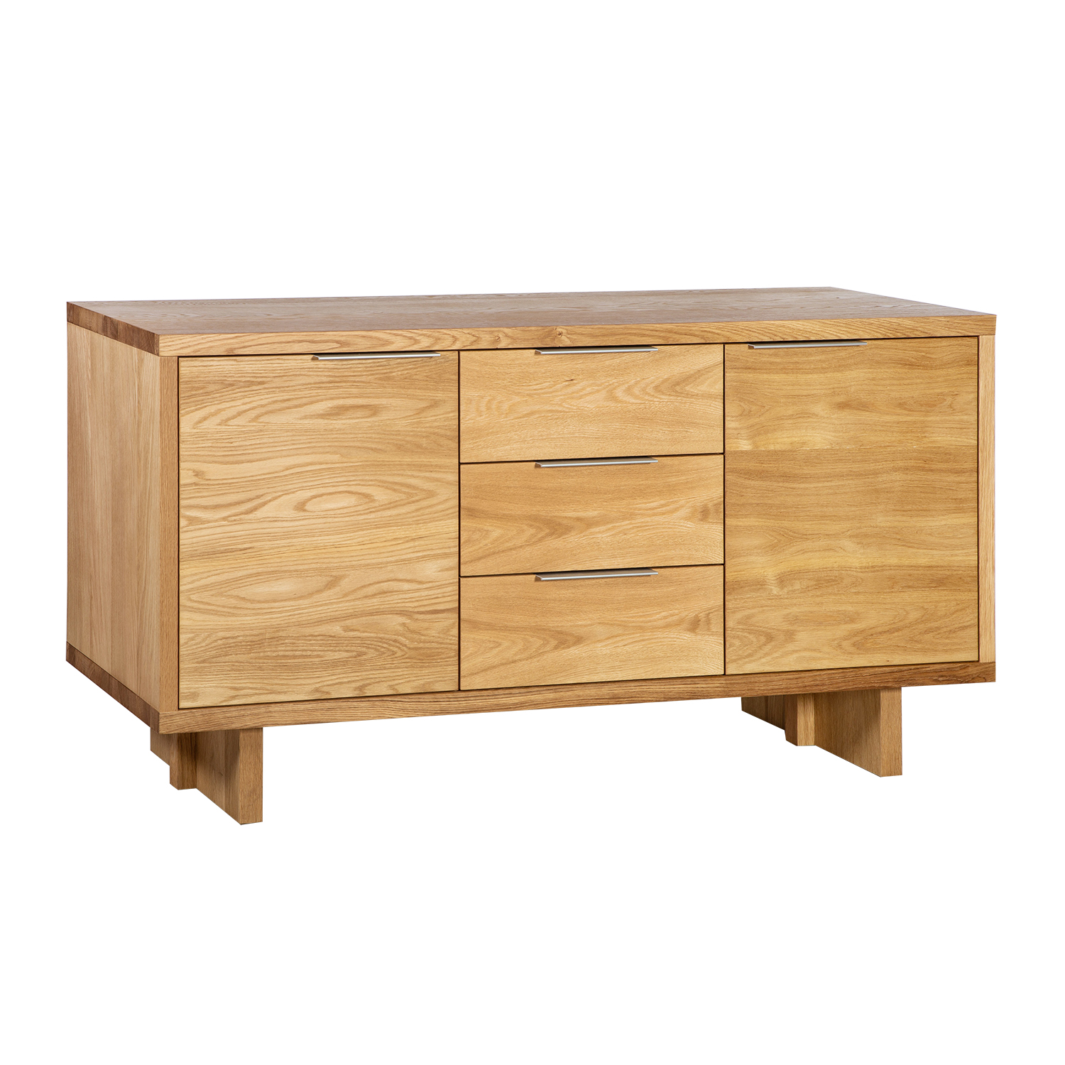 Lipasto Home4You Lisbon, 180x45x82cm, Tammi
