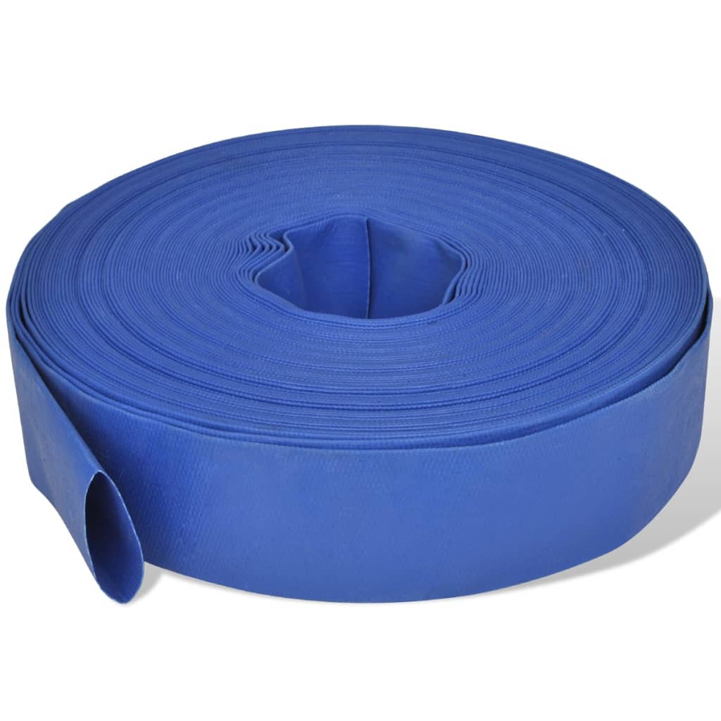 Litteä vesiletku, 50m, 2&quot; PVC vedenjakelu