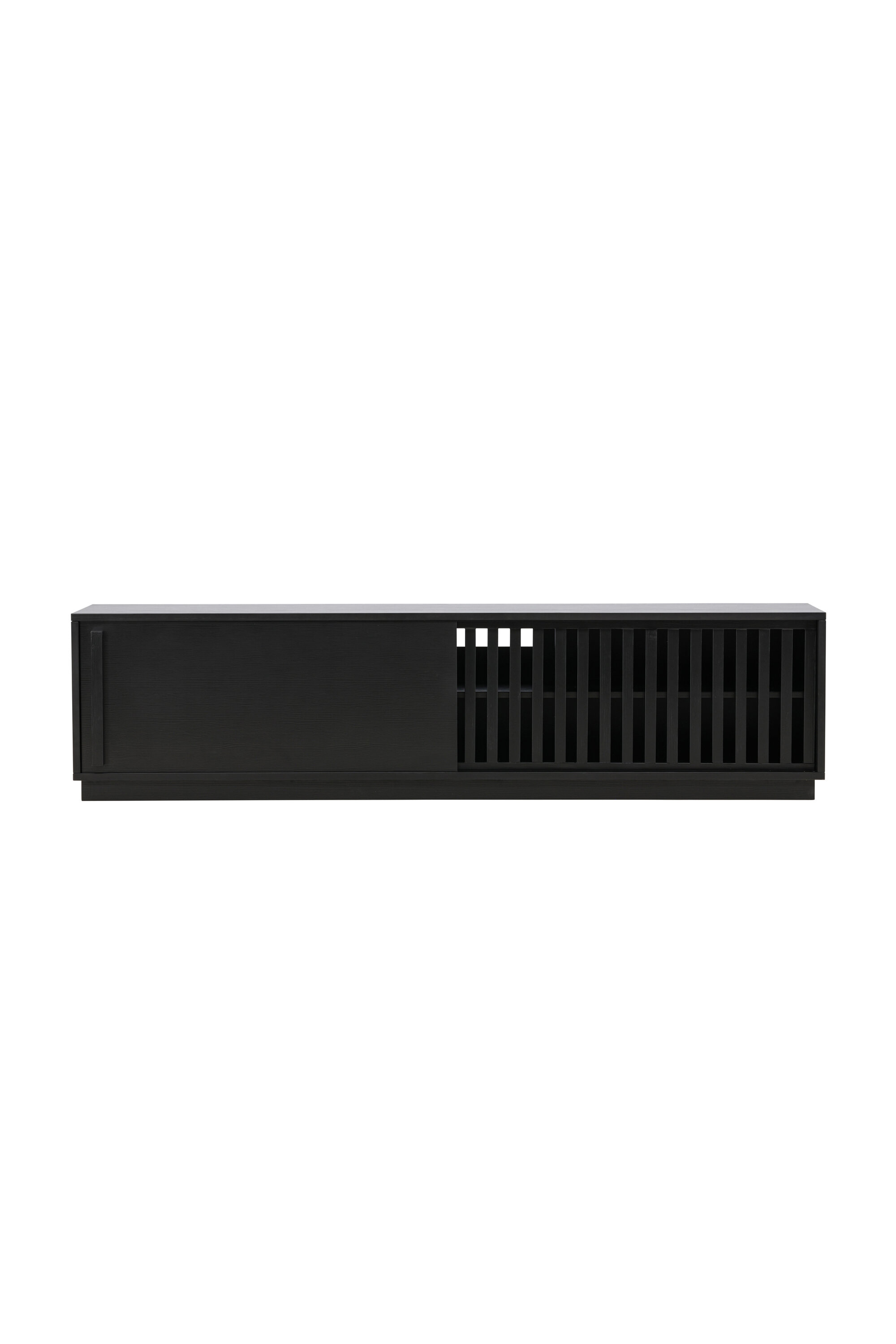 TV-taso Venture Home Lugo, 180x40 cm, musta