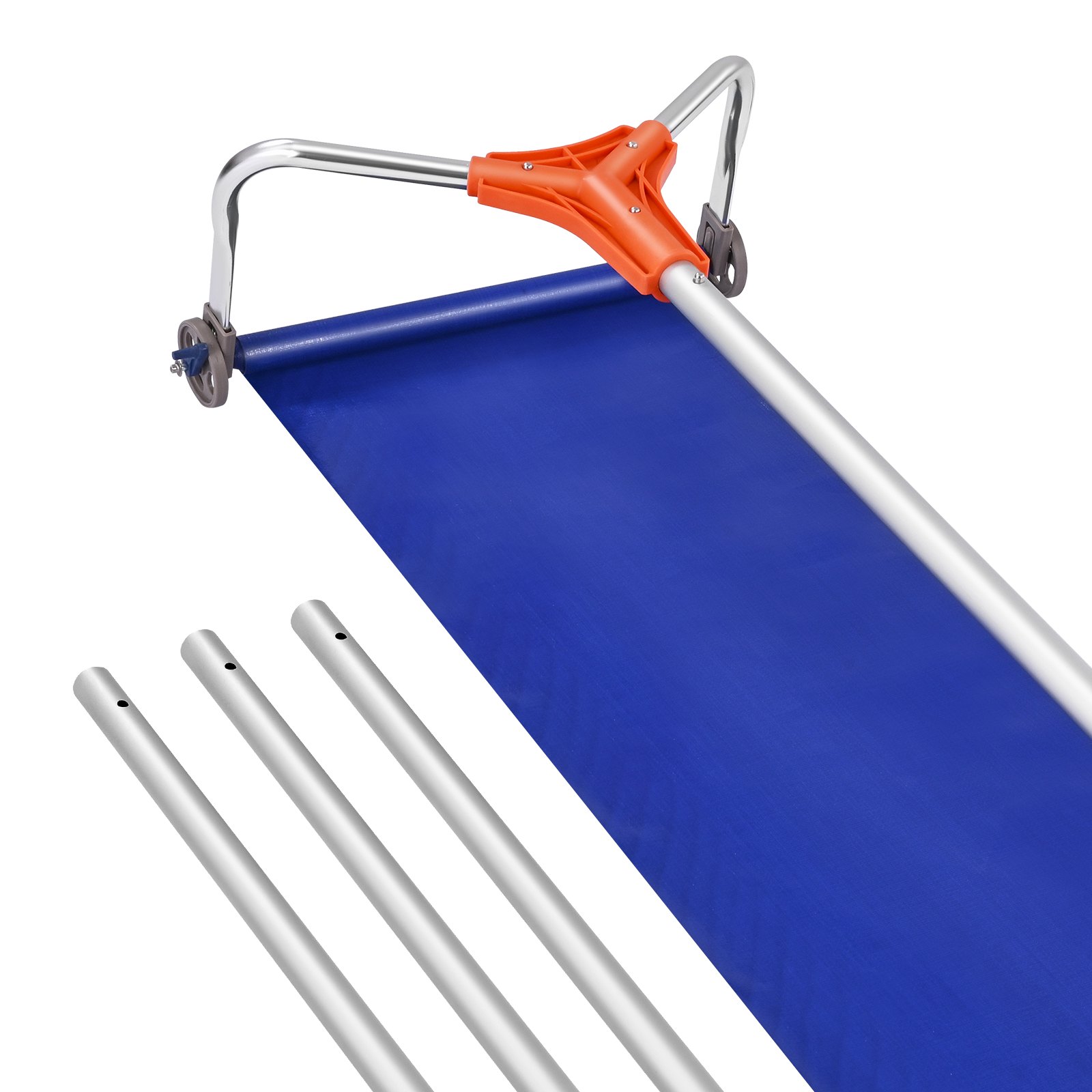 Lumenpudotin North Craft CY-SF07, 27cm Alumiiniterä, 125-524cm, Hopea/Sininen/Oranssi