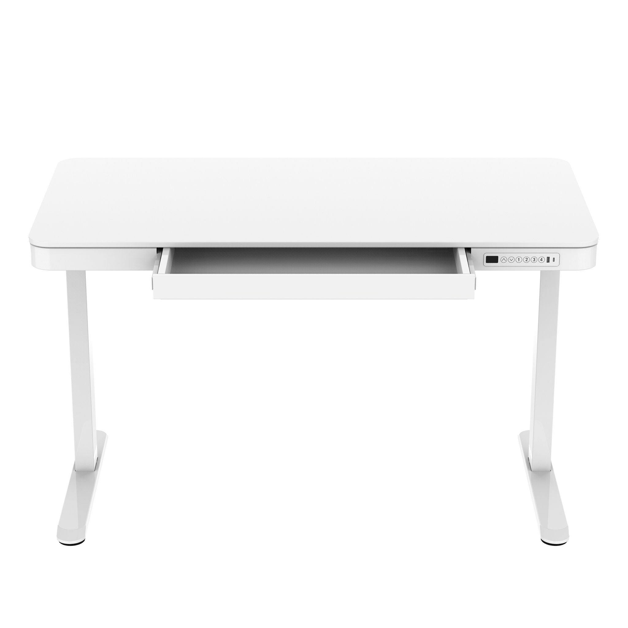 Sähköpöytä Lykke Polar, 120x60cm