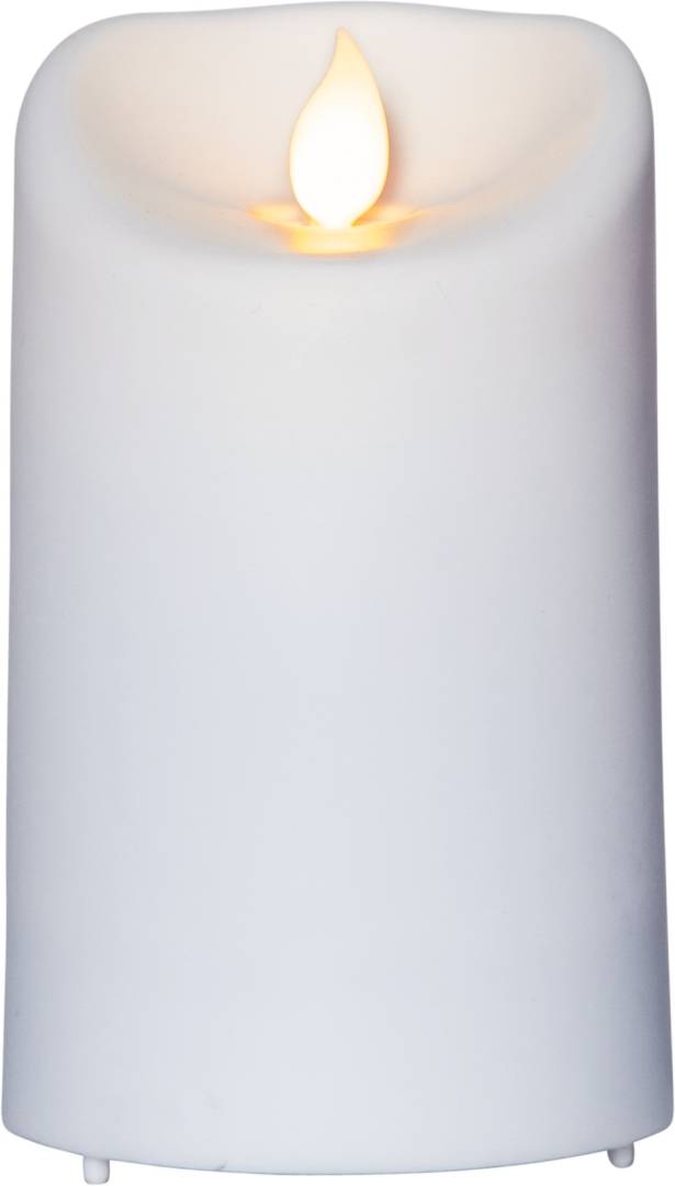 LED-kynttilä Star Trading M-Twinkle 1, 12,5 cm, valkoinen