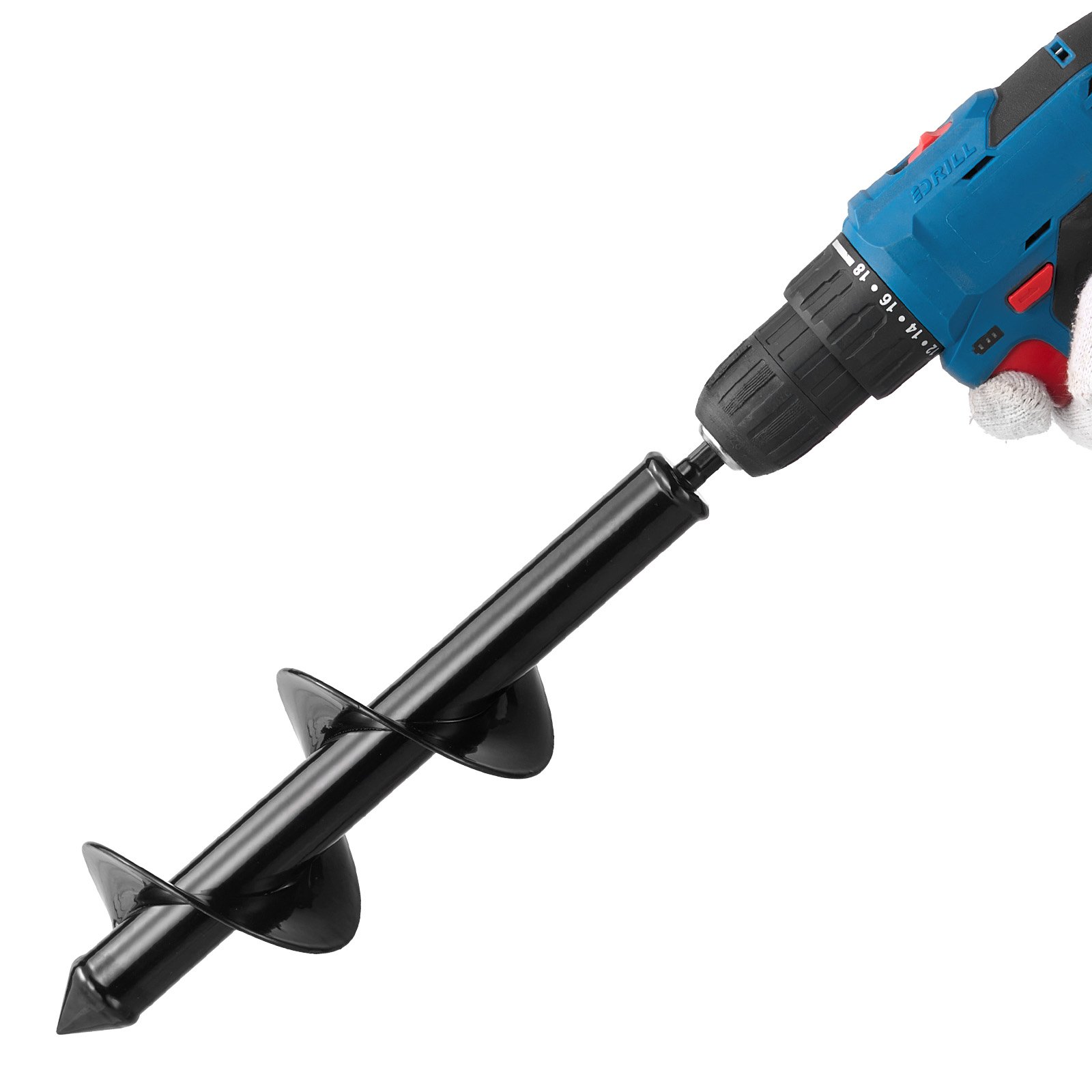 Maakaira North Craft HYZ 8*30CM, 80x300mm spiraali, musta