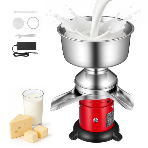Maidon ja kermanerotin North Craft NNJ-Y50, 60L/h, 4.5L, 10500RPM, ruostumaton teräs